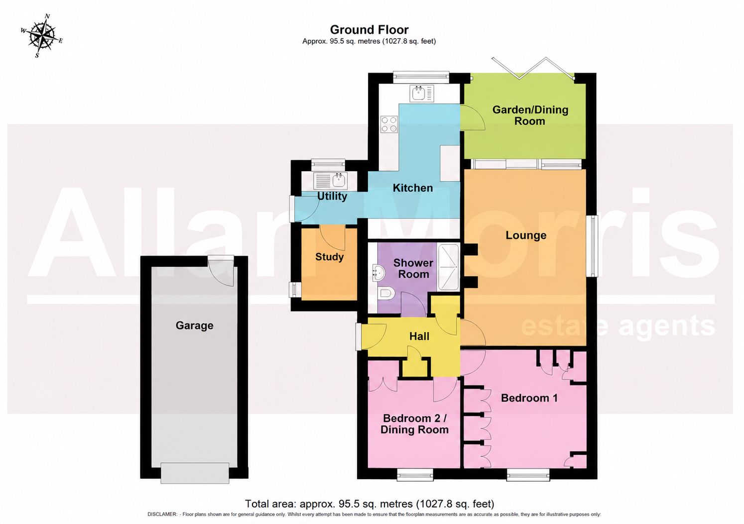 Vancouver Close, Worcester floorplan