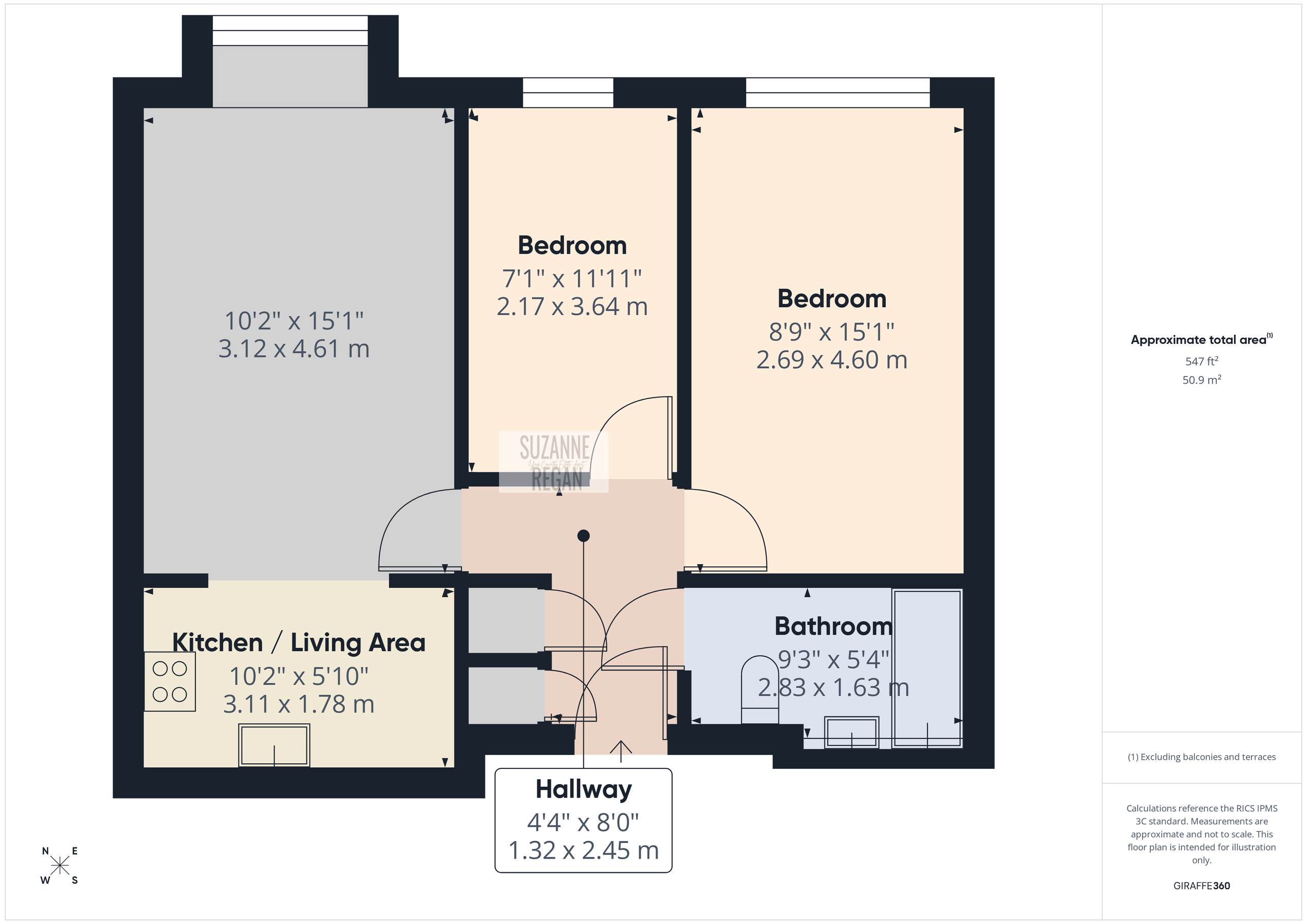 34 St. Catherines Lodge, Coventry floorplan