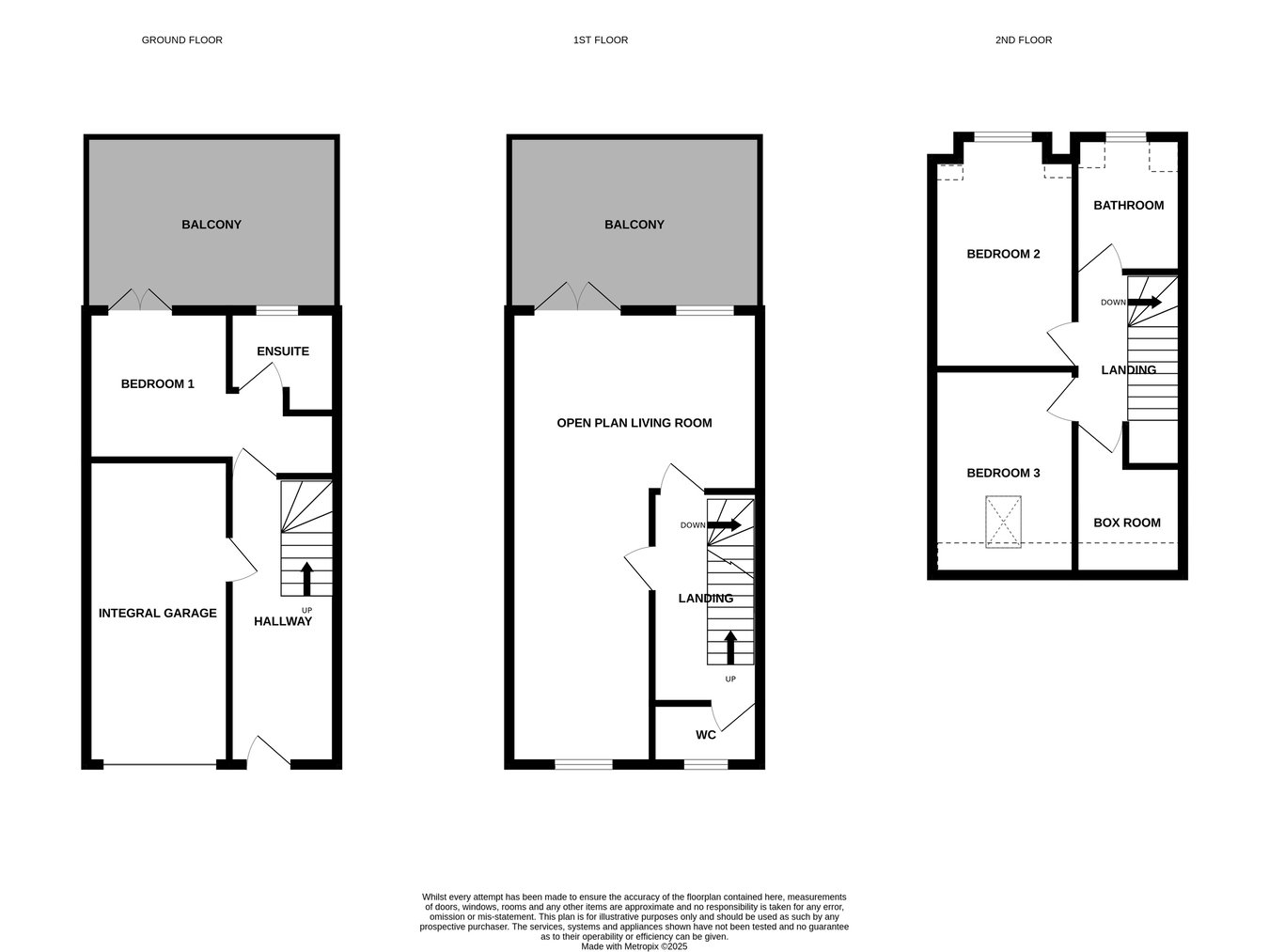 18, King Johns Court, Tewkesbury floorplan