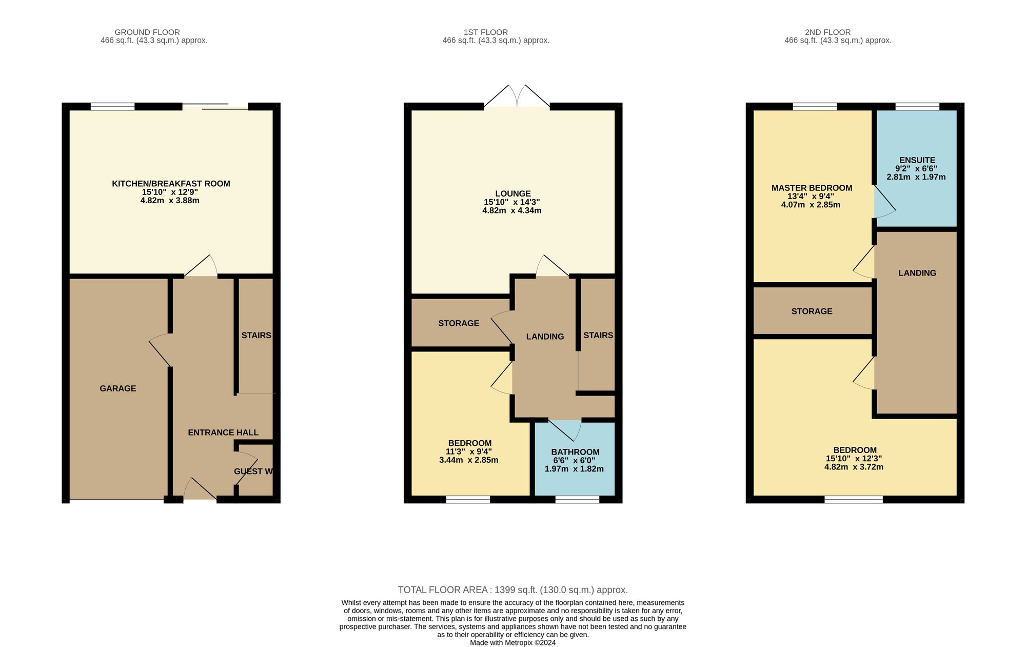 4 Bleaklow Court, Bury floorplan