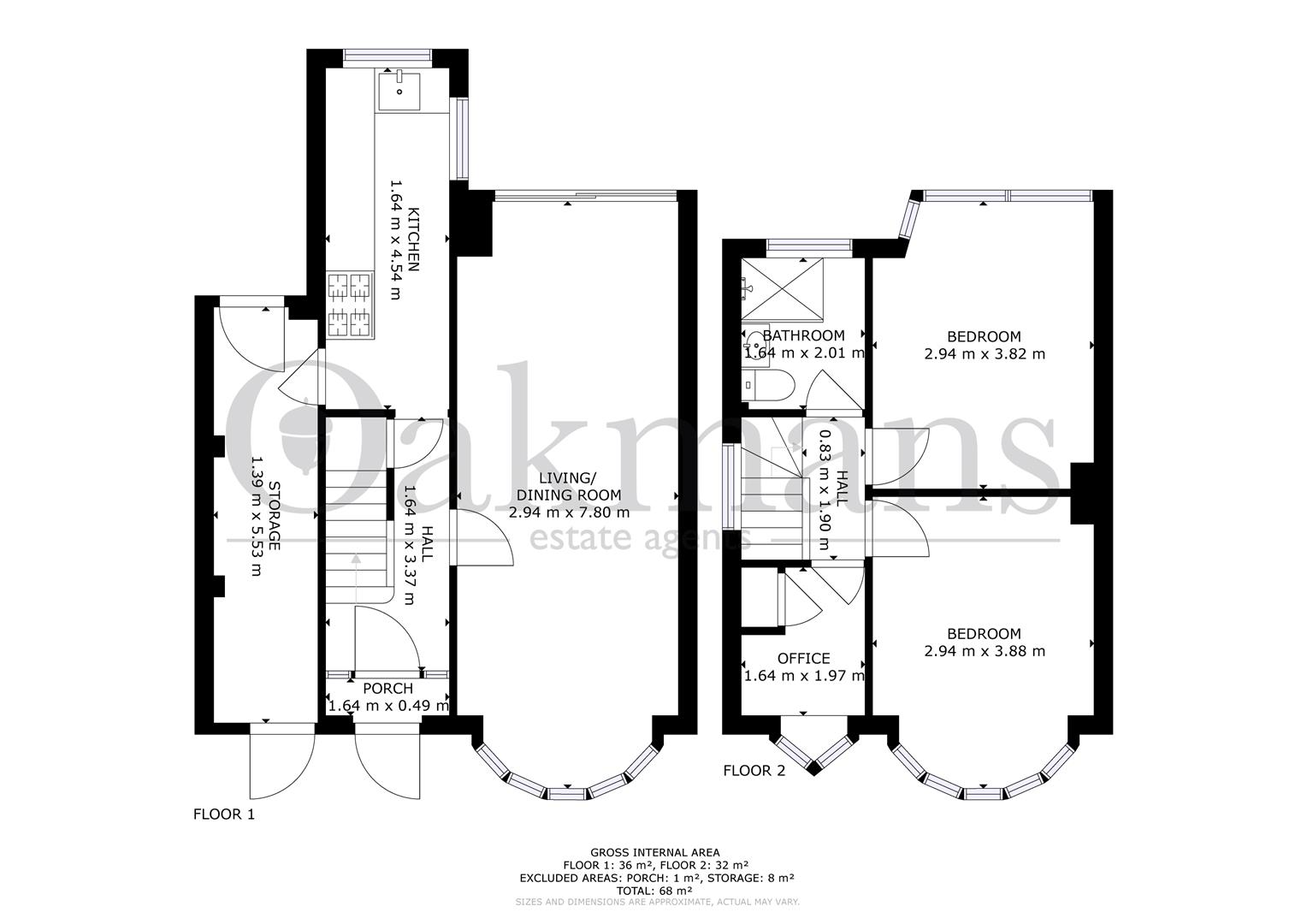 32, Upper Meadow Road, Birmingham floorplan