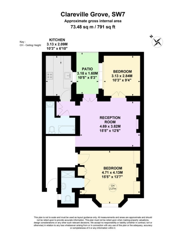 10A Clareville Grove, Clareville Grove, London floorplan