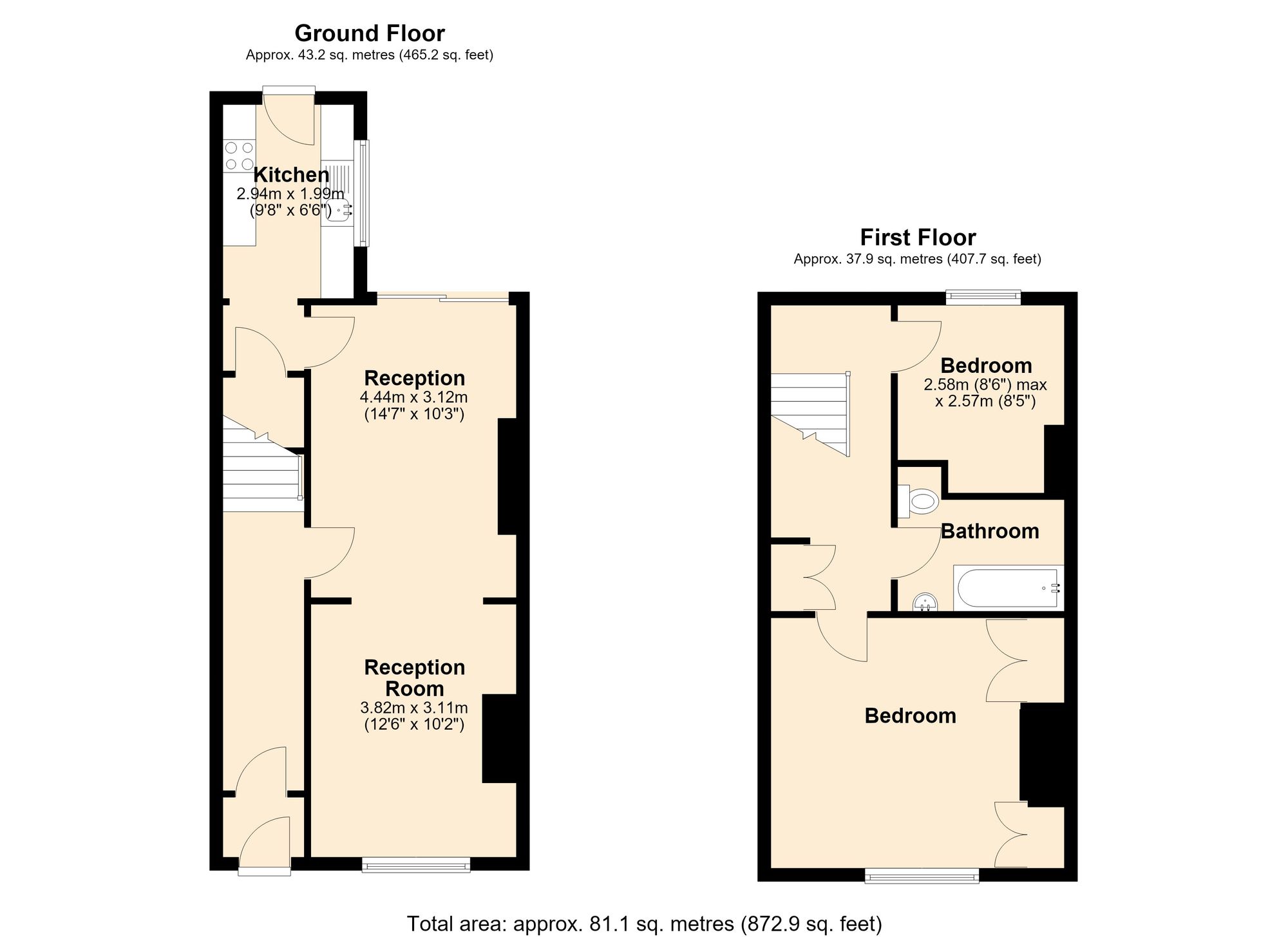 13, Abbotsford Avenue, Lancashire floorplan