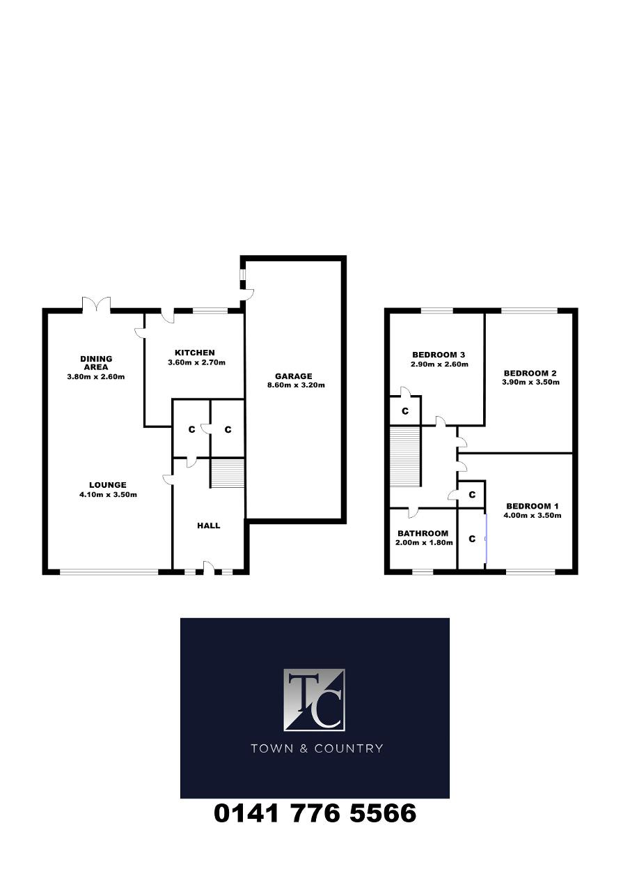 27, St Columba Drive, Kirkintilloch floorplan