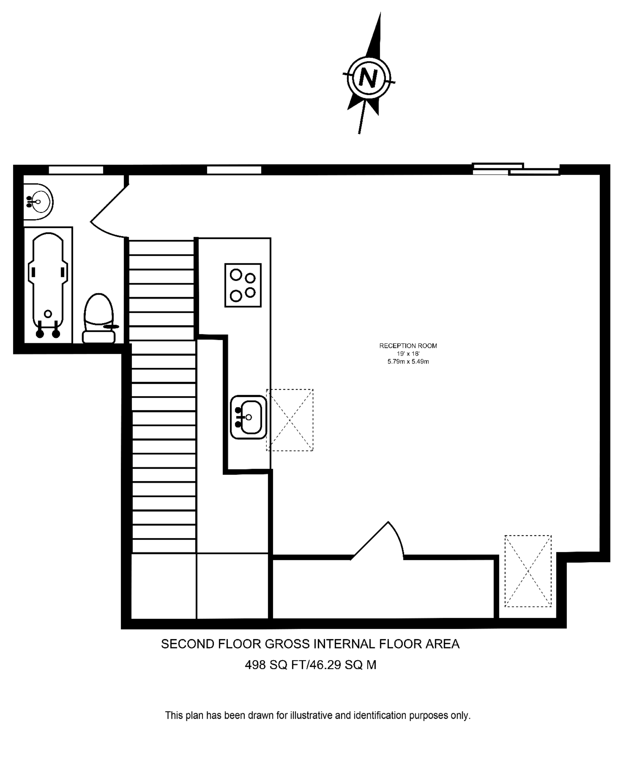 Westwell Road, Streatham floorplan