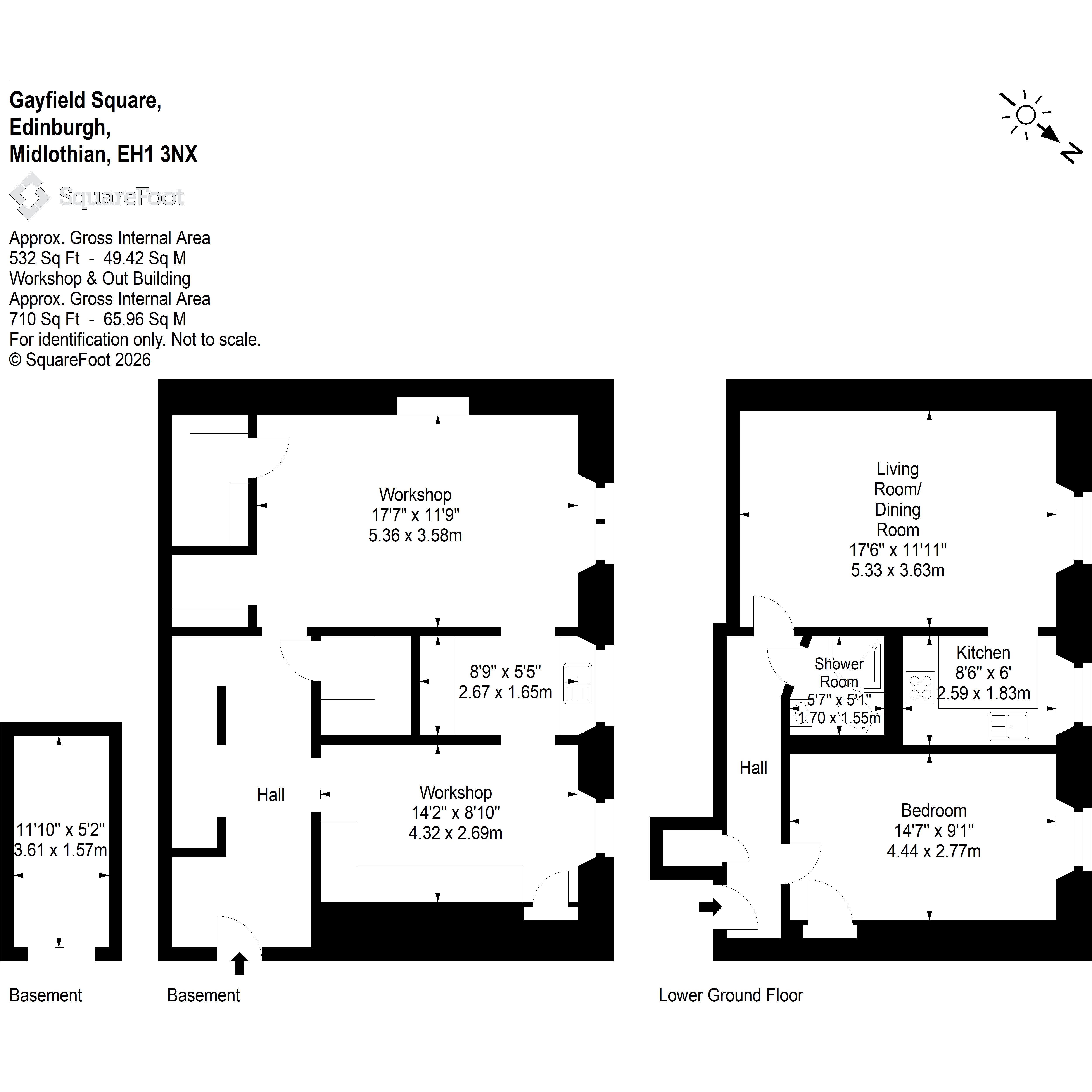 New Town Edinburgh floorplan