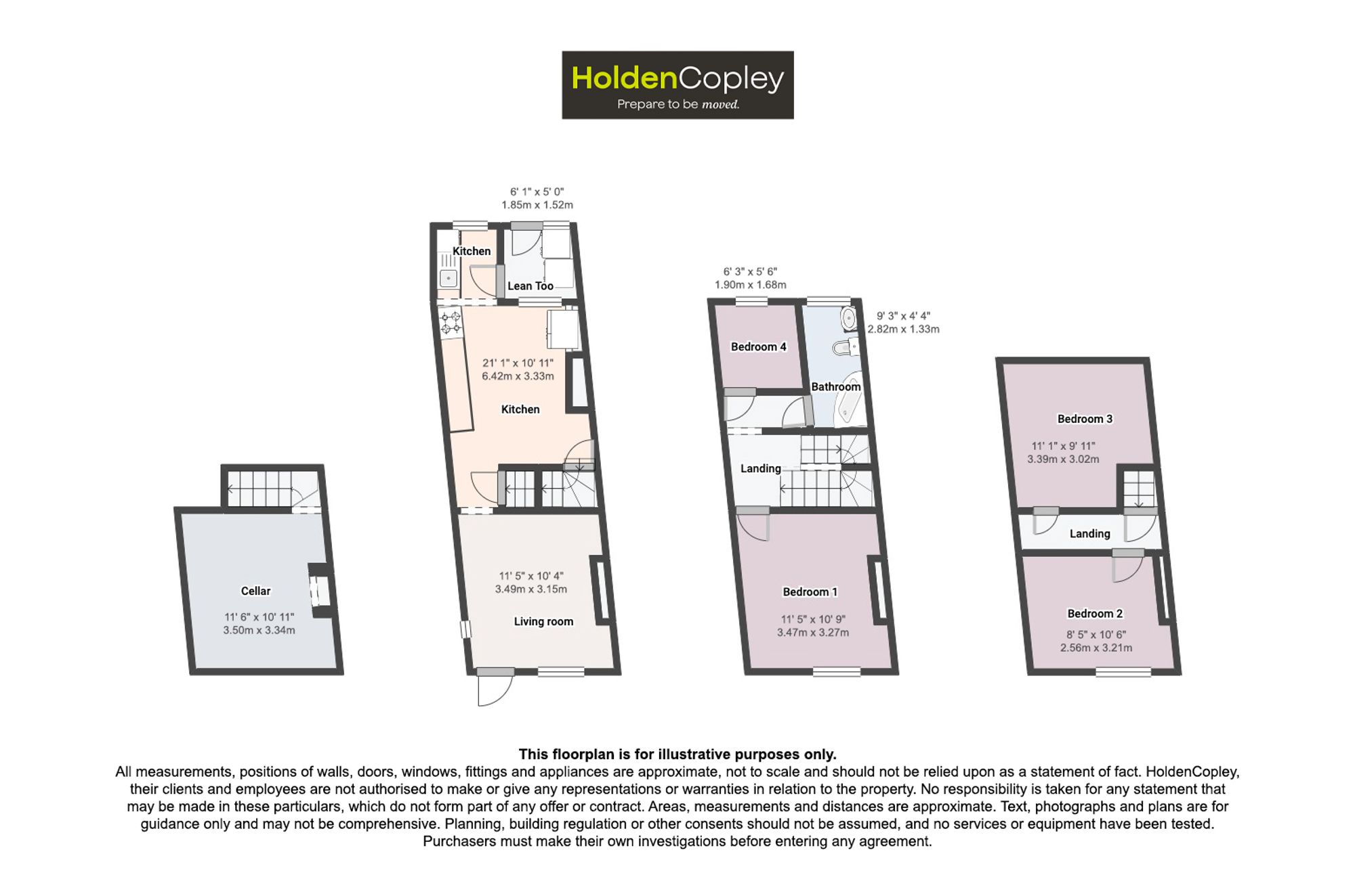 16 Cheltenham Street, Nottingham floorplan