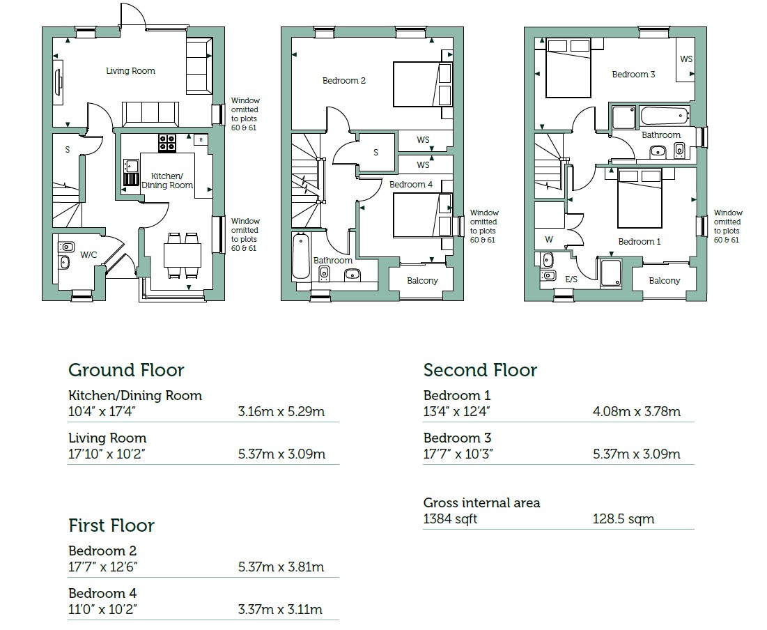 Ashby Road, Daventry NN11, 4 bedroom town house for sale 62849610