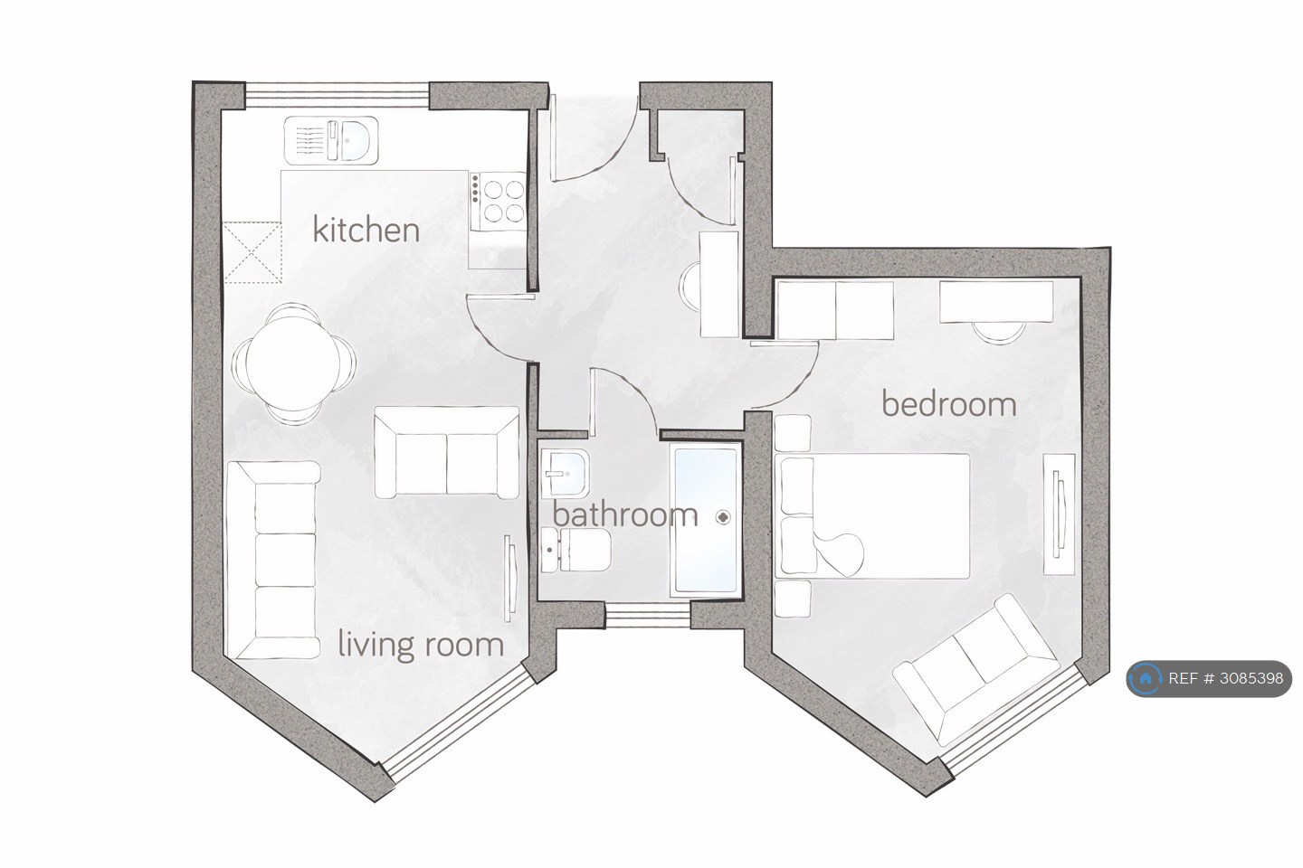 New St, Plymouth floorplan