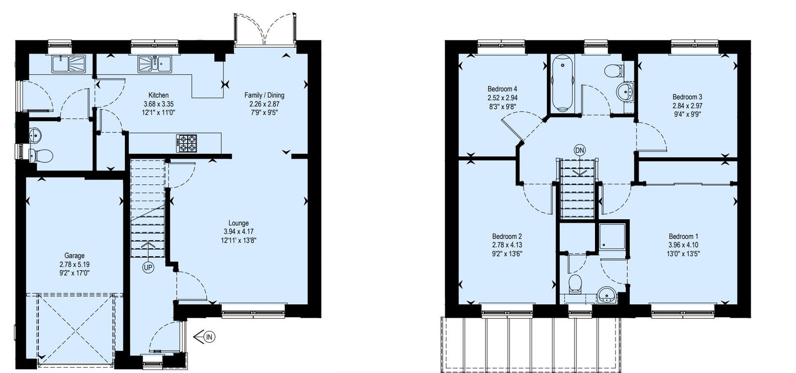 Royal Oaks, Dunipace floorplan
