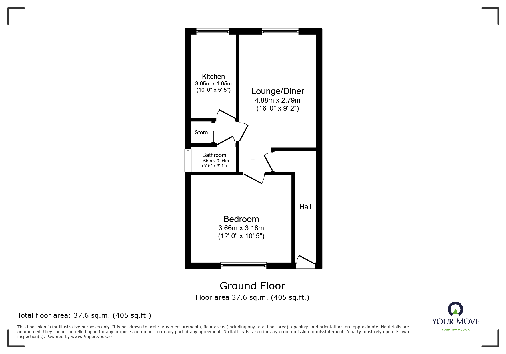 3, Darwin Court, Staffordshire floorplan