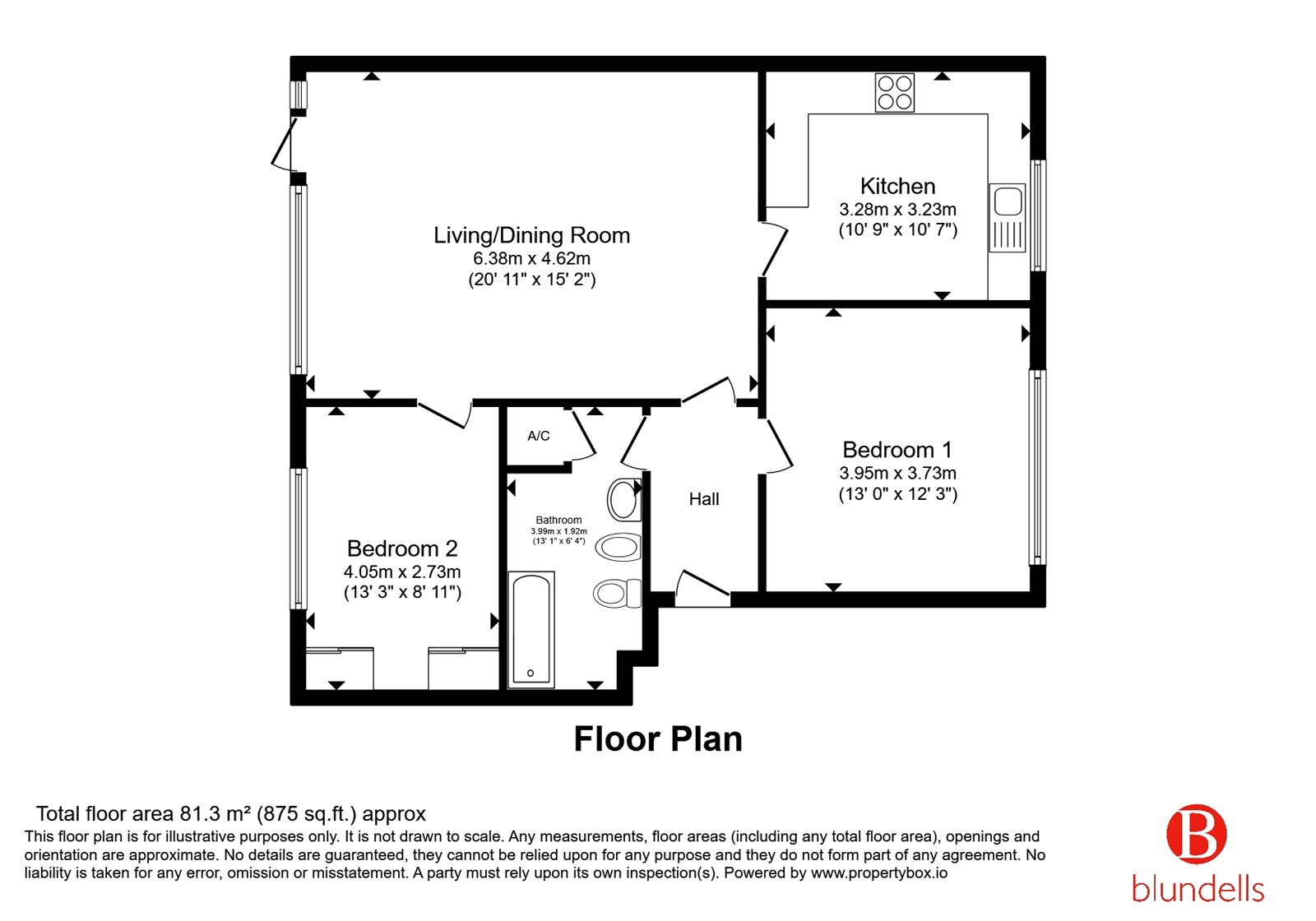 10, Clarendon Court, Sheffield floorplan