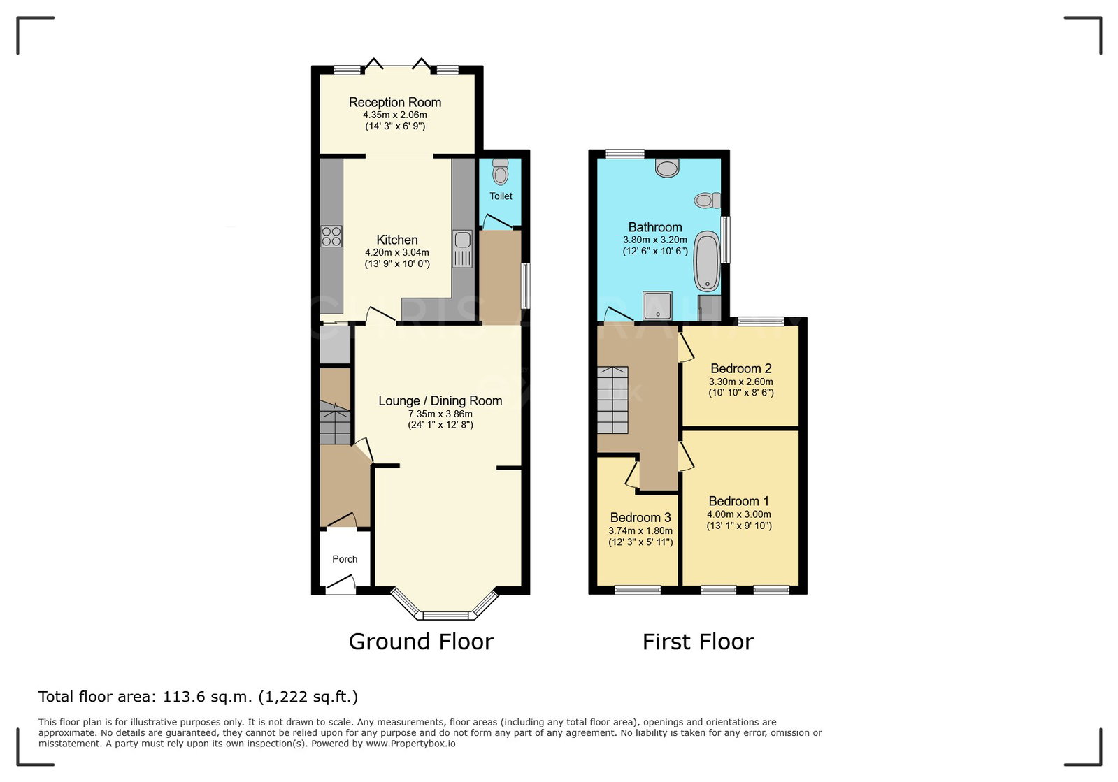 16, Penhydd Street, Port Talbot floorplan