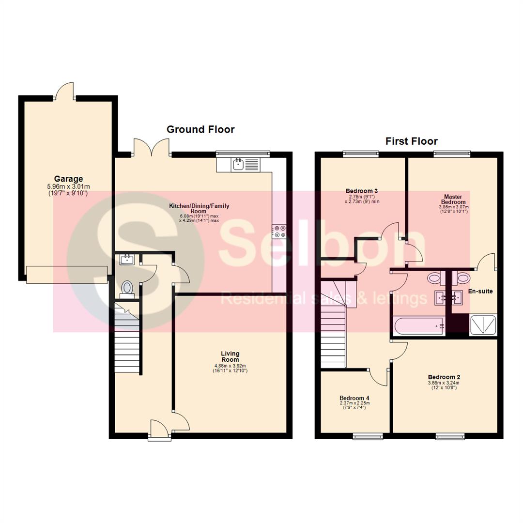 20, Nugent Close, Church Crookham floorplan
