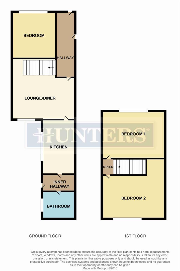 64, Percy Street, Middlesbrough floorplan