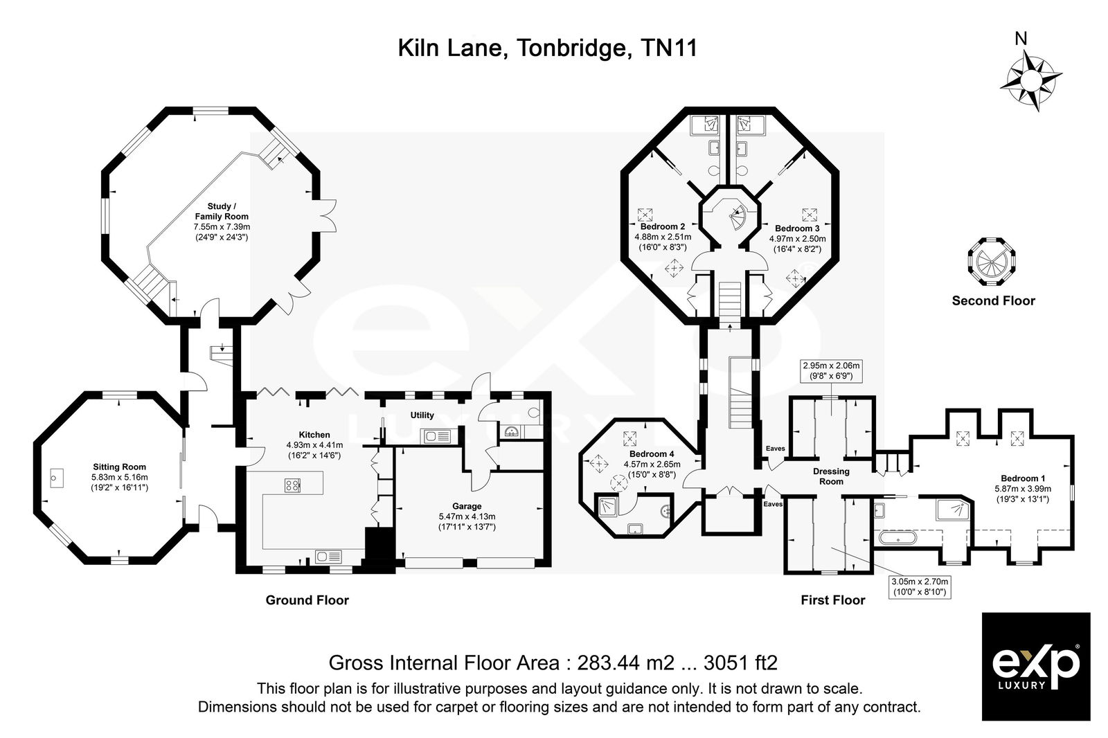Waterworks House, Kiln Lane, Tonbridge floorplan