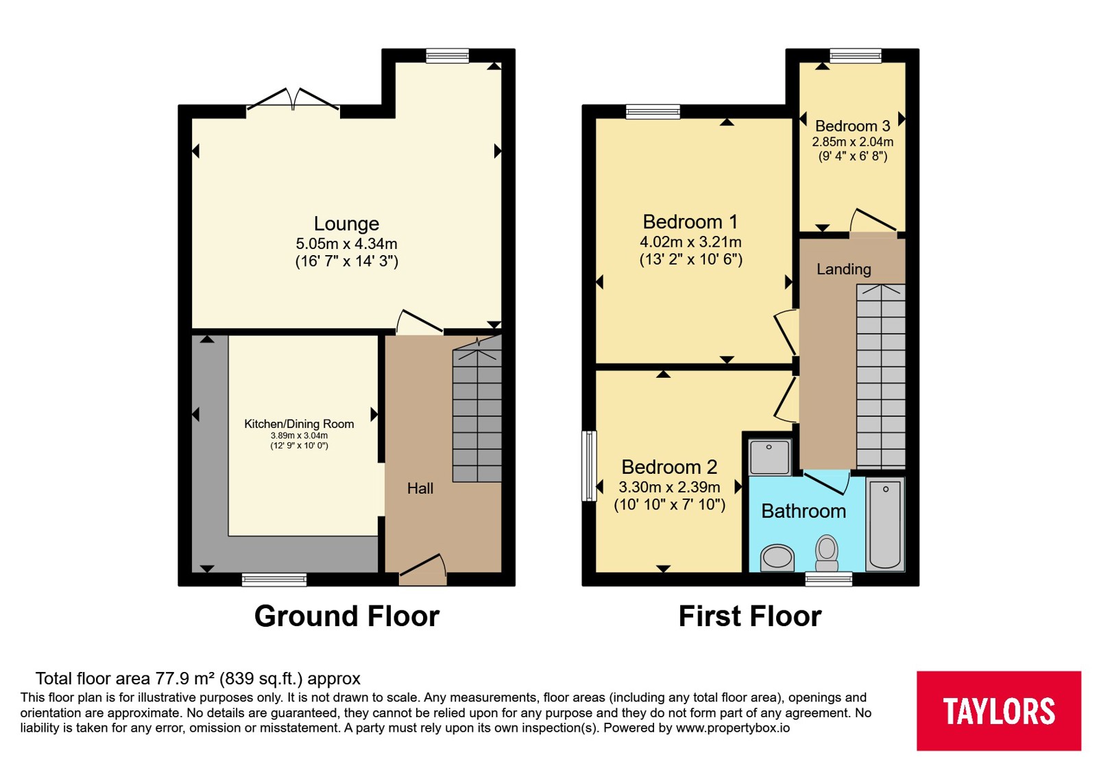 1, Caldicot Close, Bristol floorplan