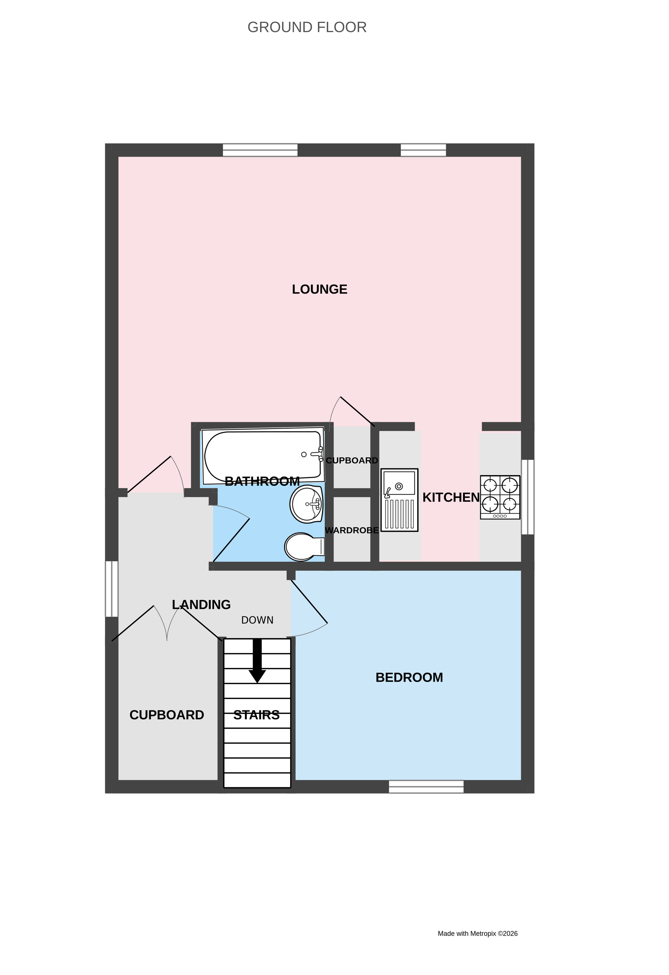 6 Kingston Hill Court,, Wentworth Drive, Staffordshire floorplan