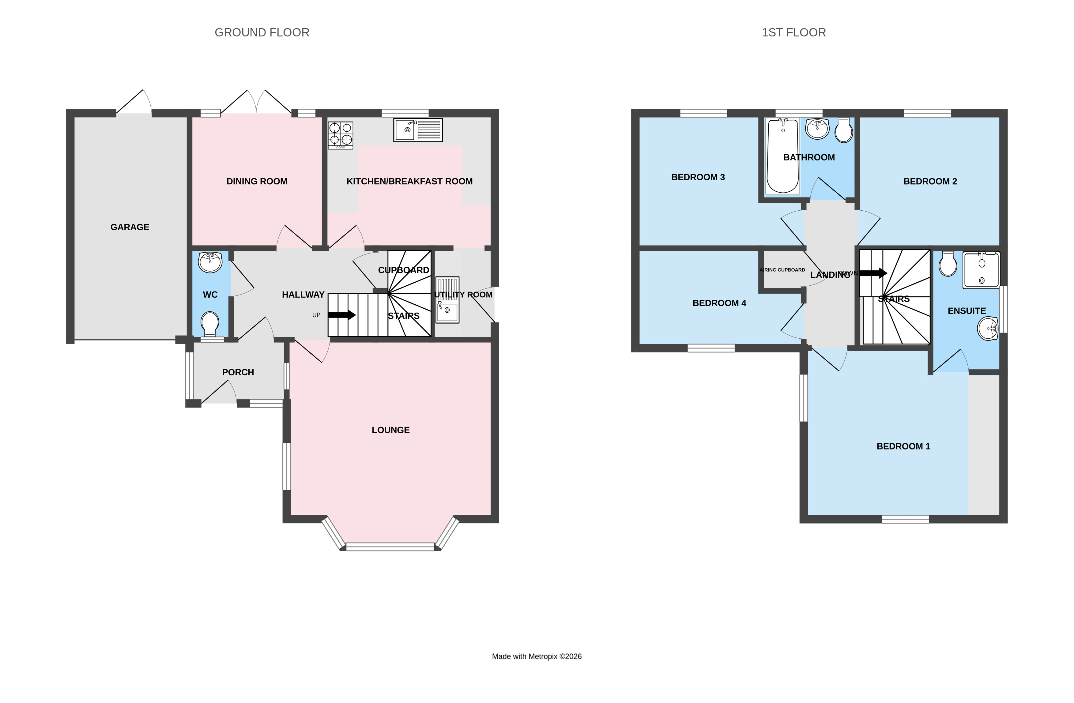 Cole Drive, Staffordshire floorplan