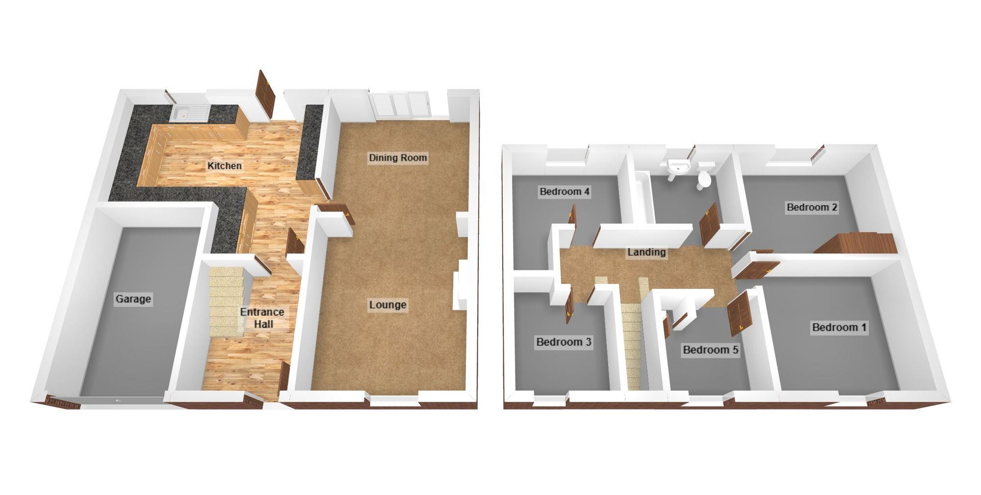 64 Westminster Way, Bridgend floorplan