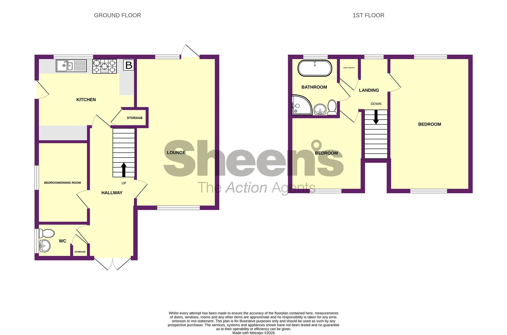 15, Woodfield Close, Walton-on-the-Naze floorplan