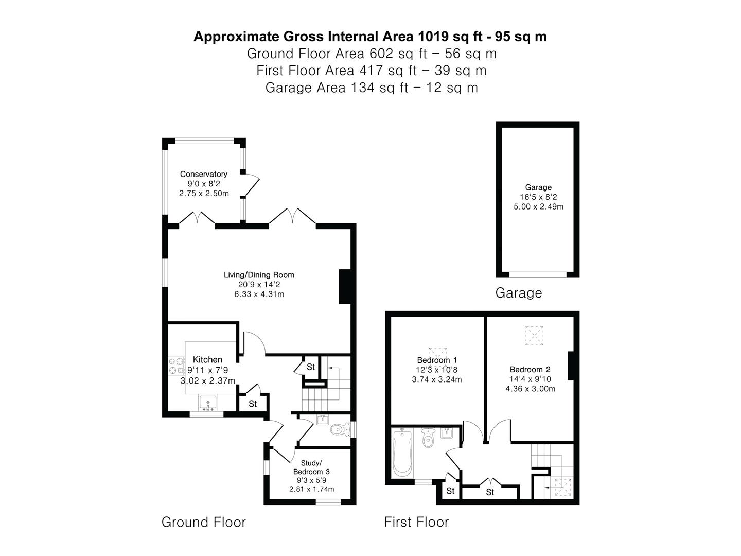 18, Colehills Close, Clavering floorplan