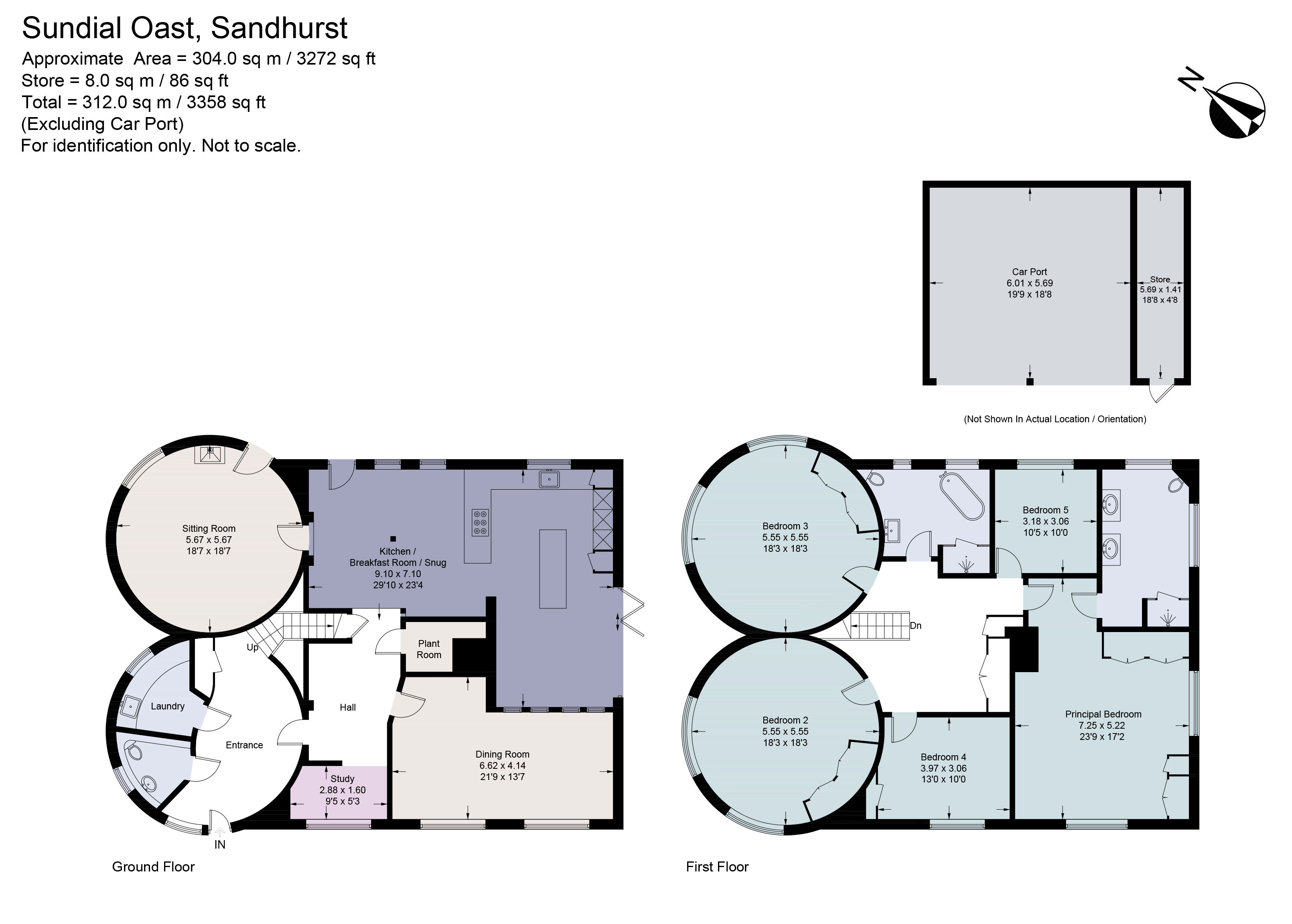 Sundial Oast,, Ethnam Lane, Cranbrook floorplan