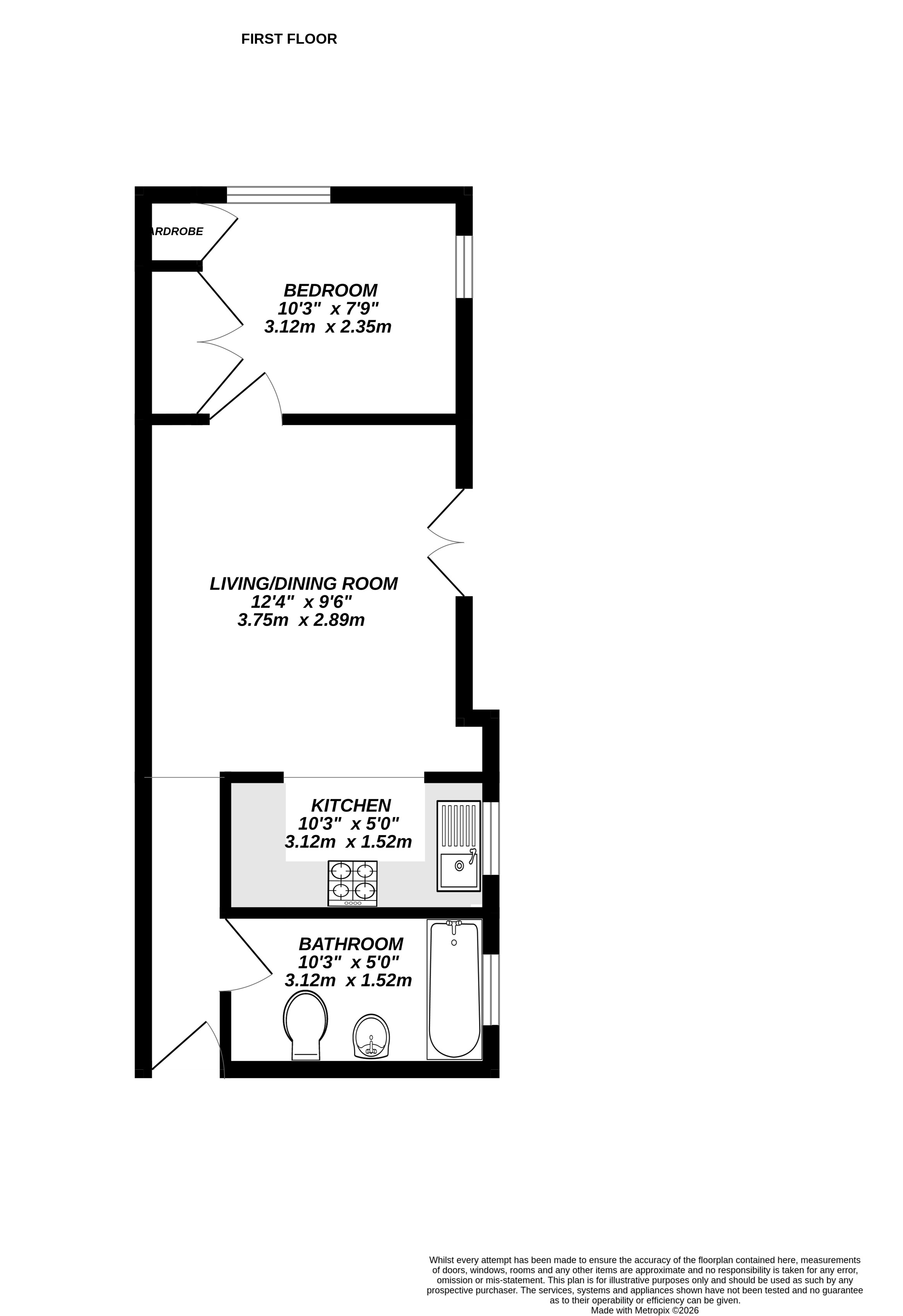 Flat 7, Haydon Place, 33, Chapel Lane, Hampshire floorplan