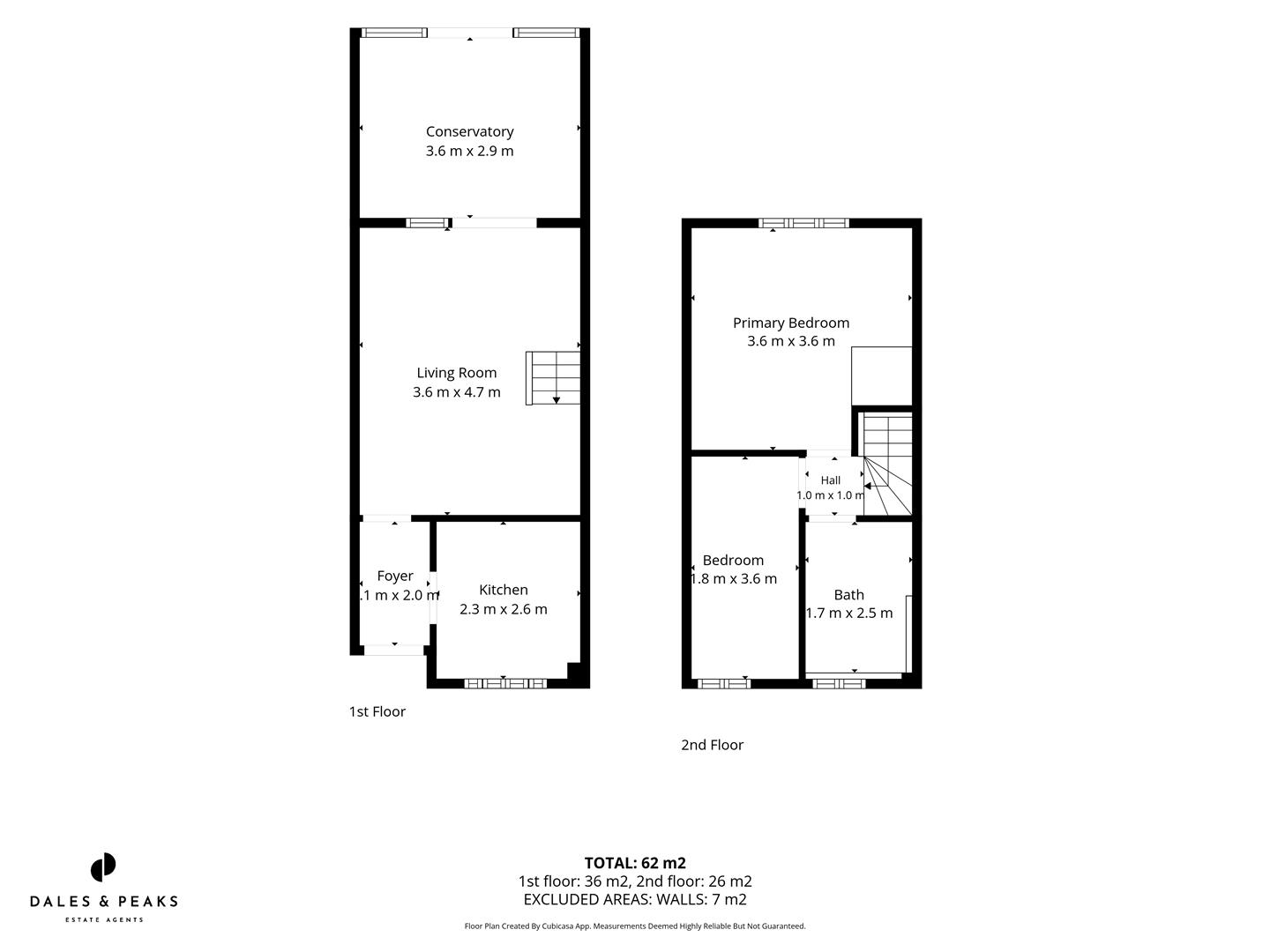 5, Victoria Hall Gardens, Matlock floorplan