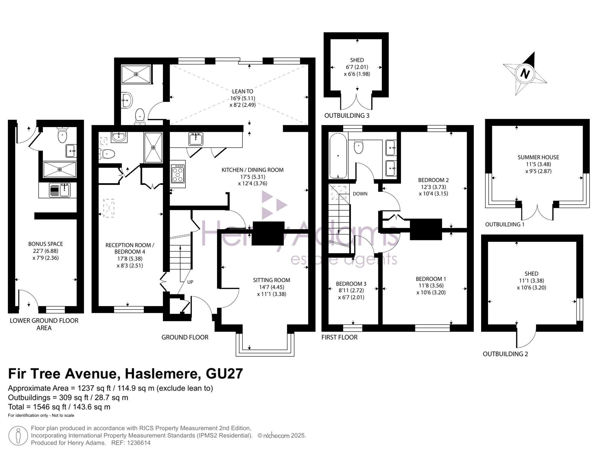 12 Fir Tree Avenue, Haslemere floorplan