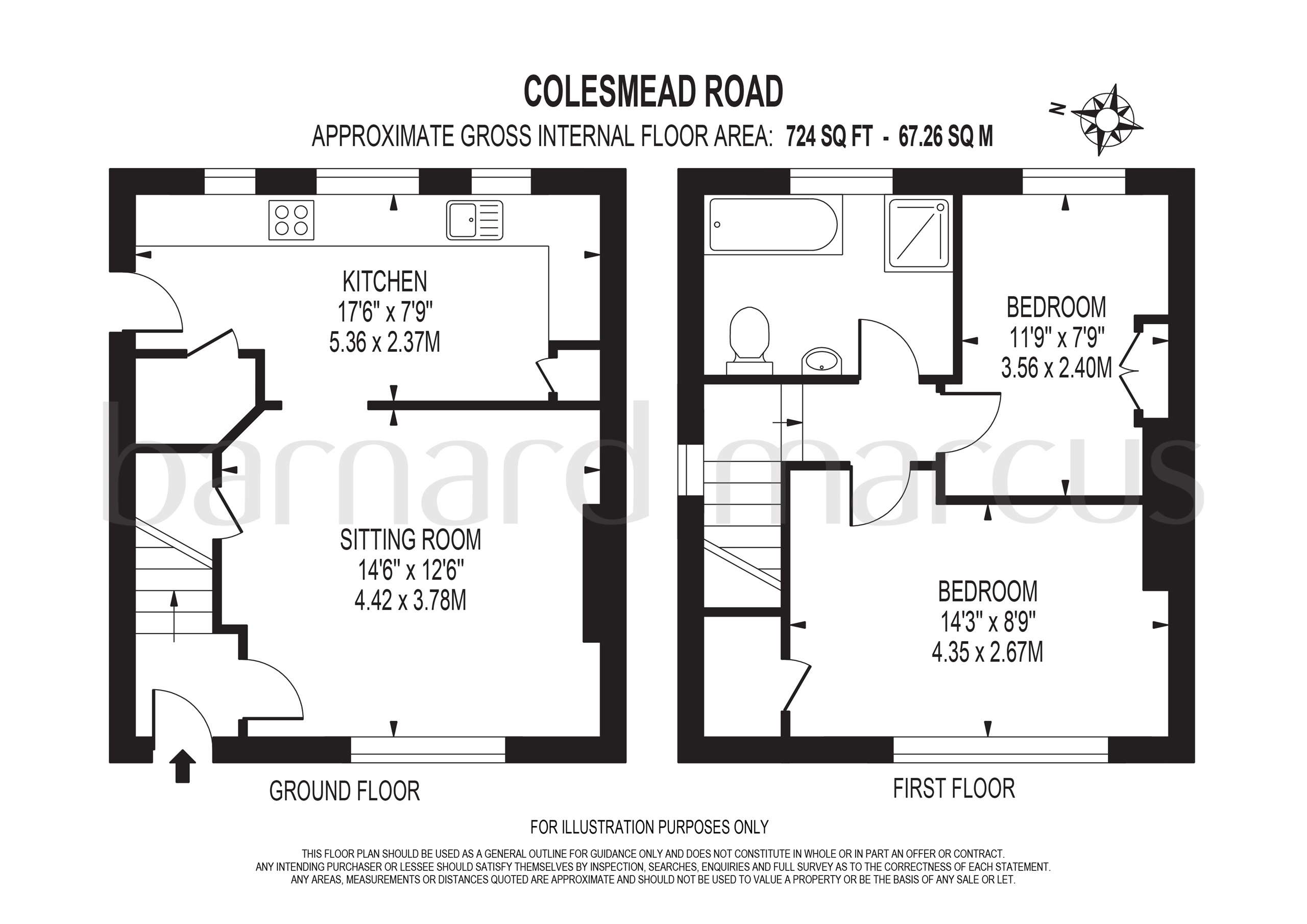 2 Bedrooms End terrace house for sale in Colesmead Road, Redhill RH1