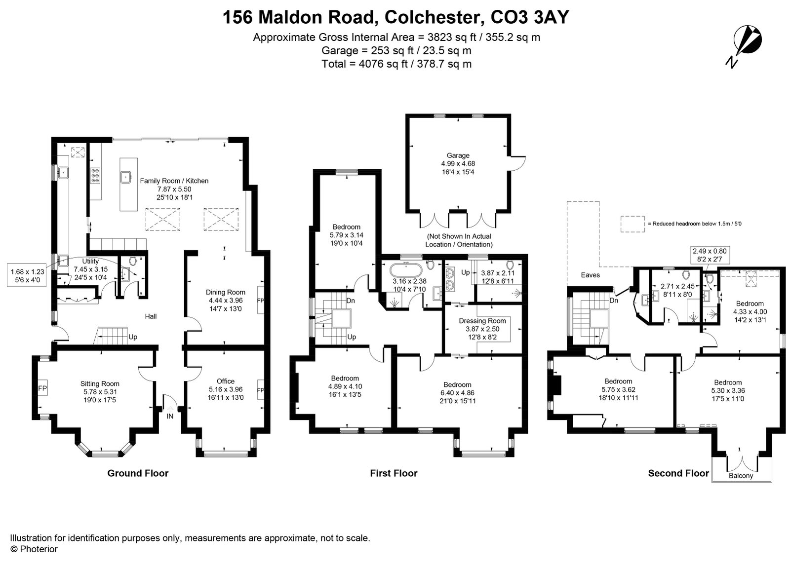 156, Maldon Road, Colchester floorplan