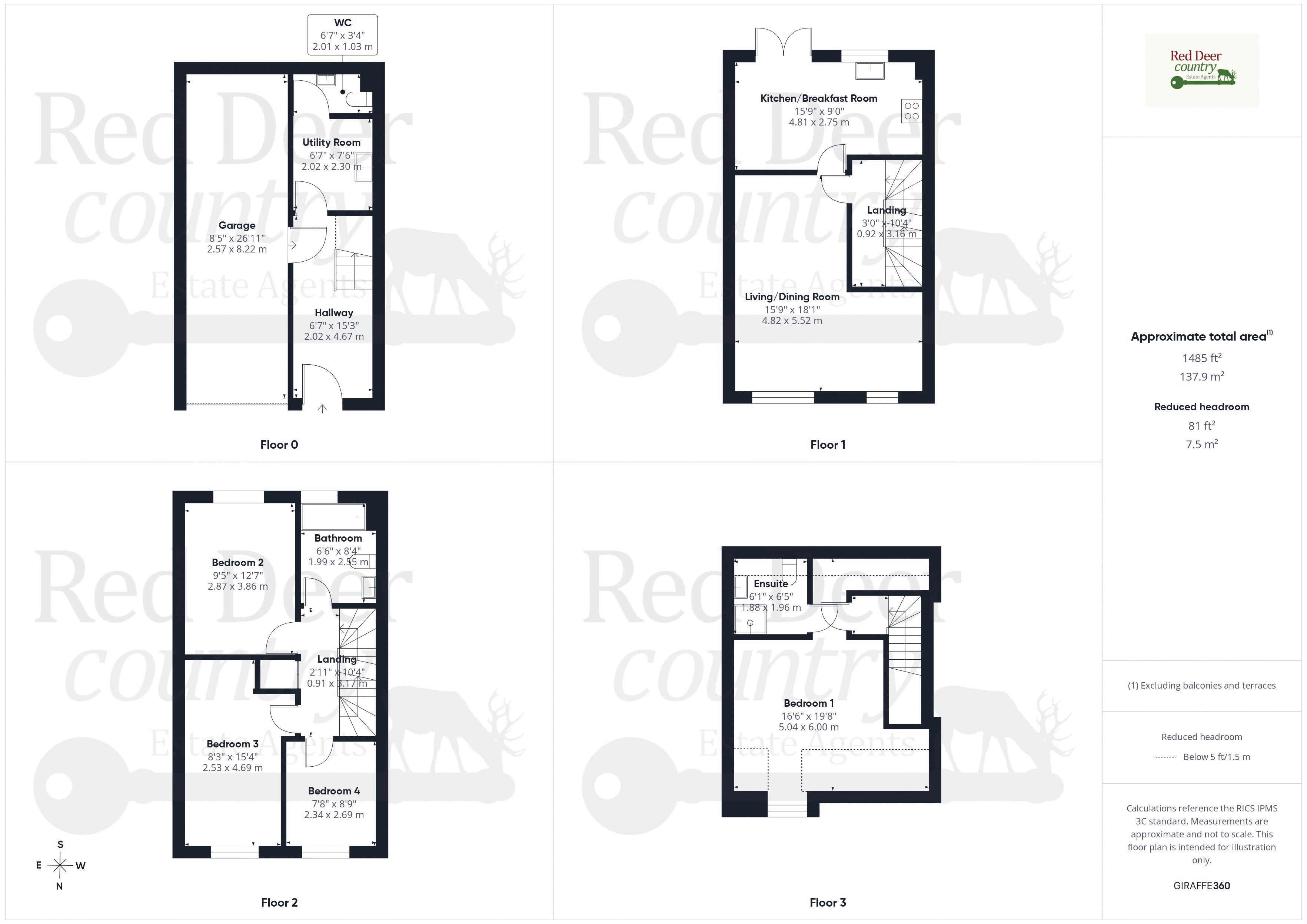 17 Lorna Doone, West Street, Watchet floorplan