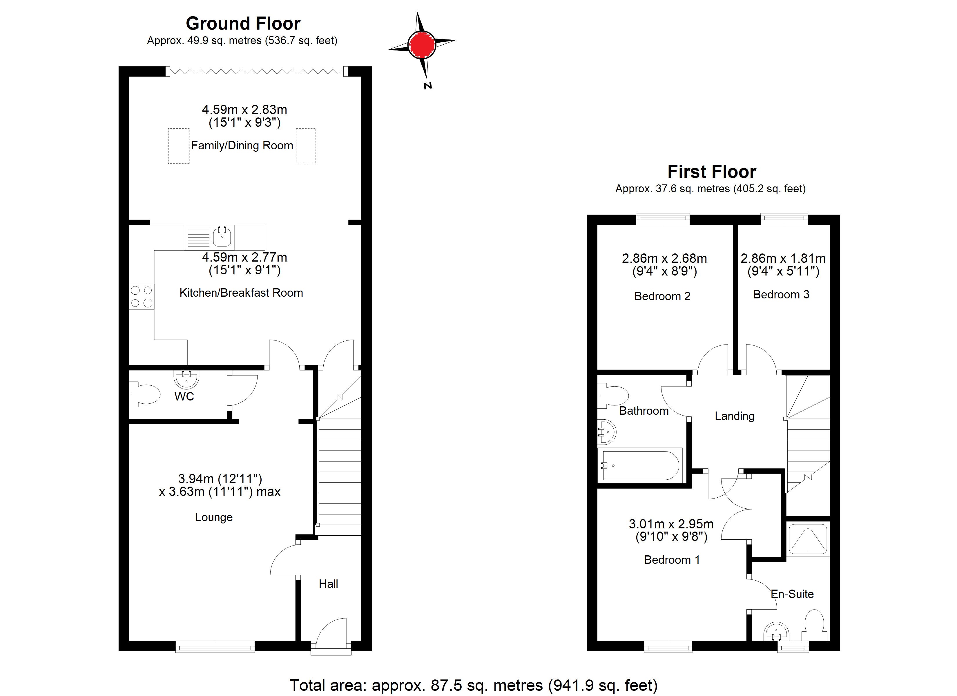6, Pembridge Gardens, Hertfordshire floorplan