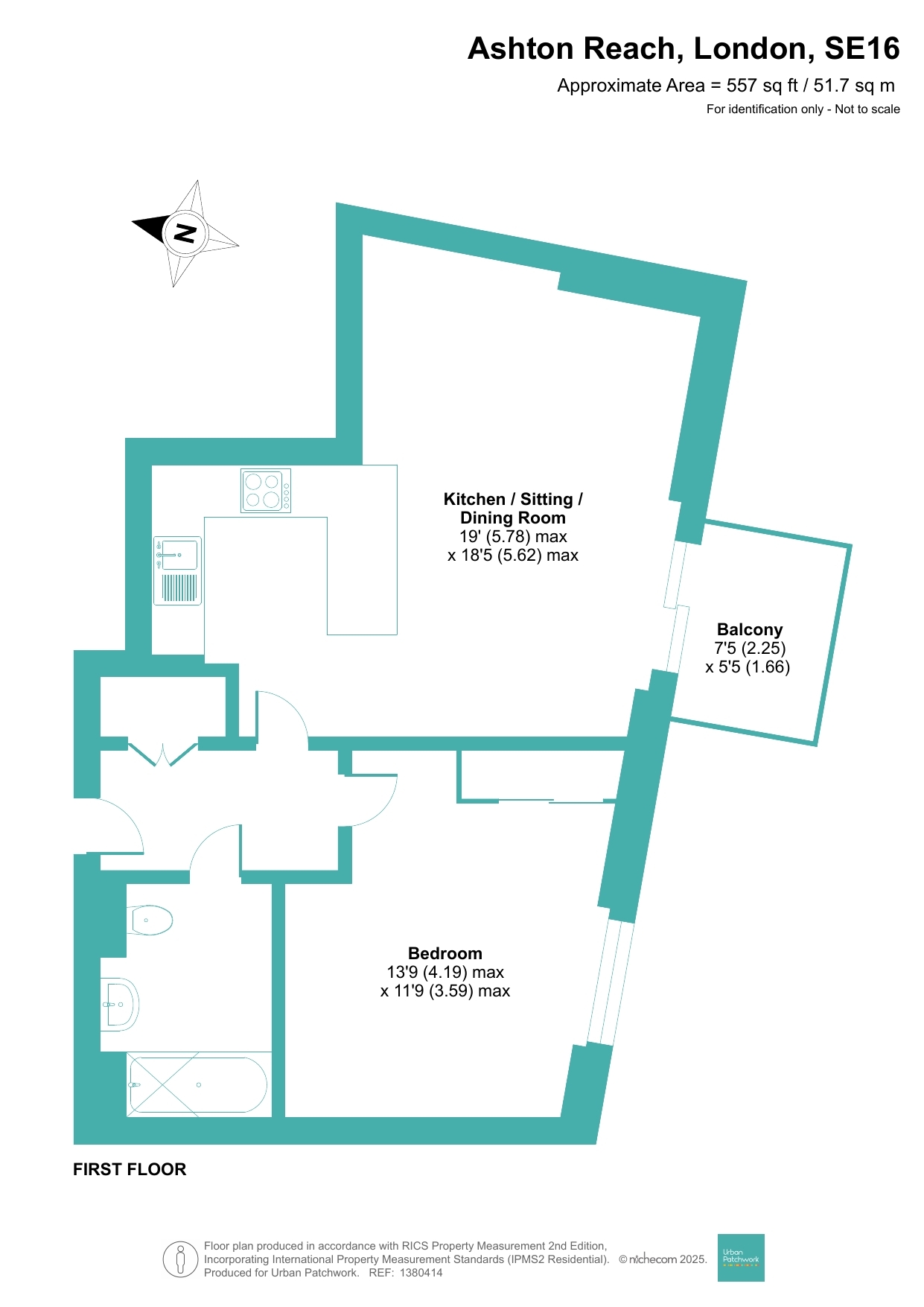 Ashton Reach, Marine Wharf, SE16 floorplan