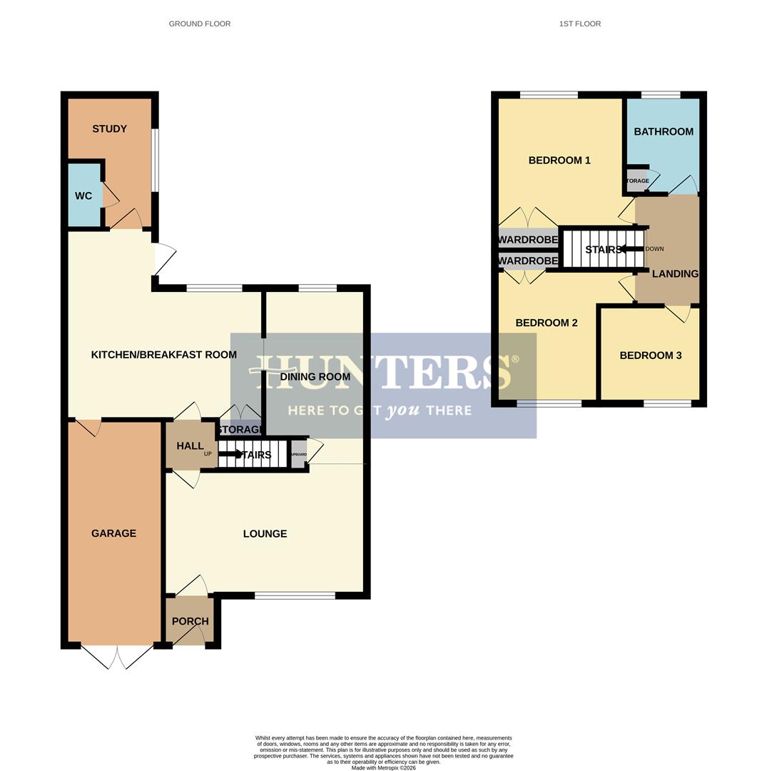 14, Woodstock Drive, Dudley floorplan