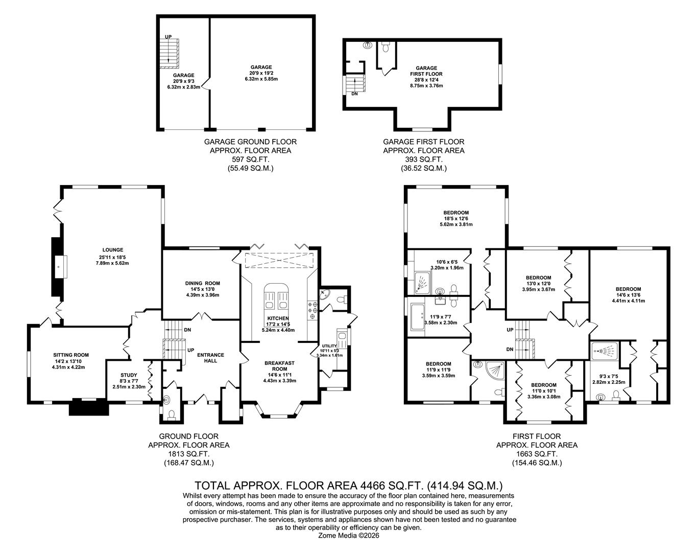 Sycamore Place, Trottiscliffe Road, West Malling floorplan
