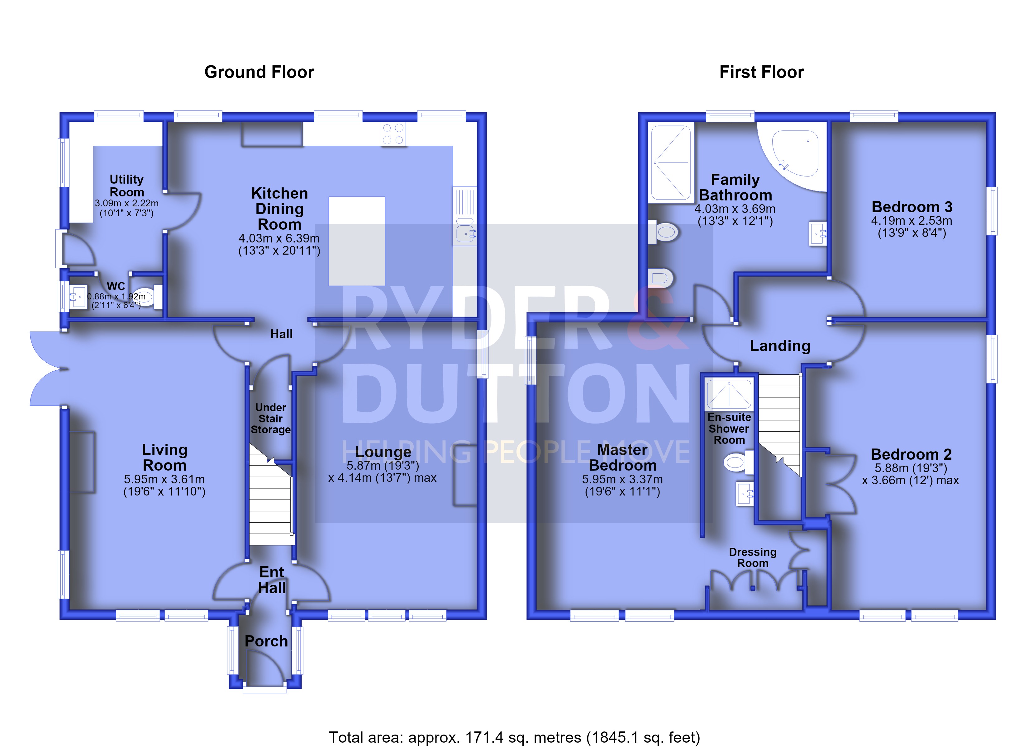 Hurst Lane, Rossendale floorplan