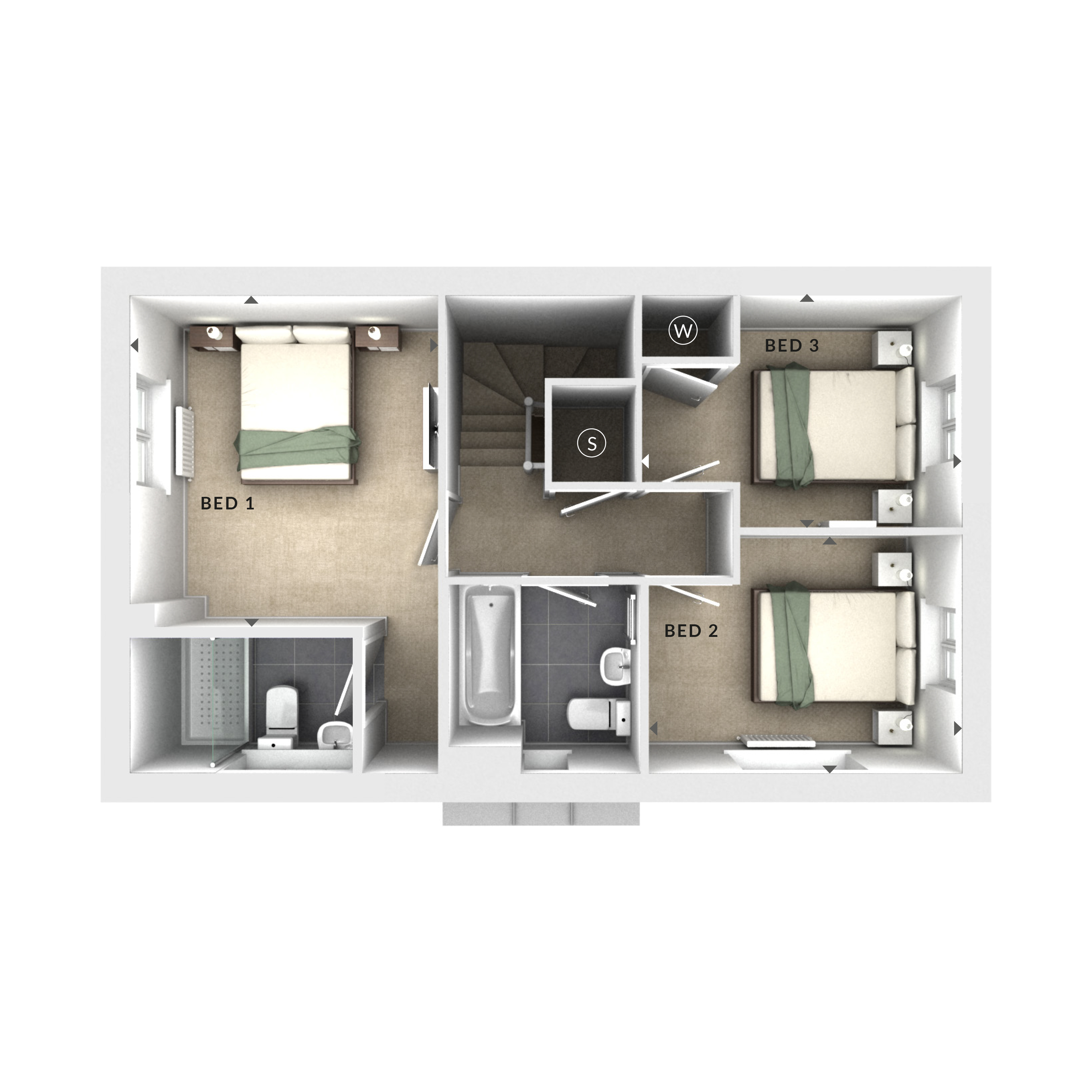 124, Barn Road, Congleton floorplan