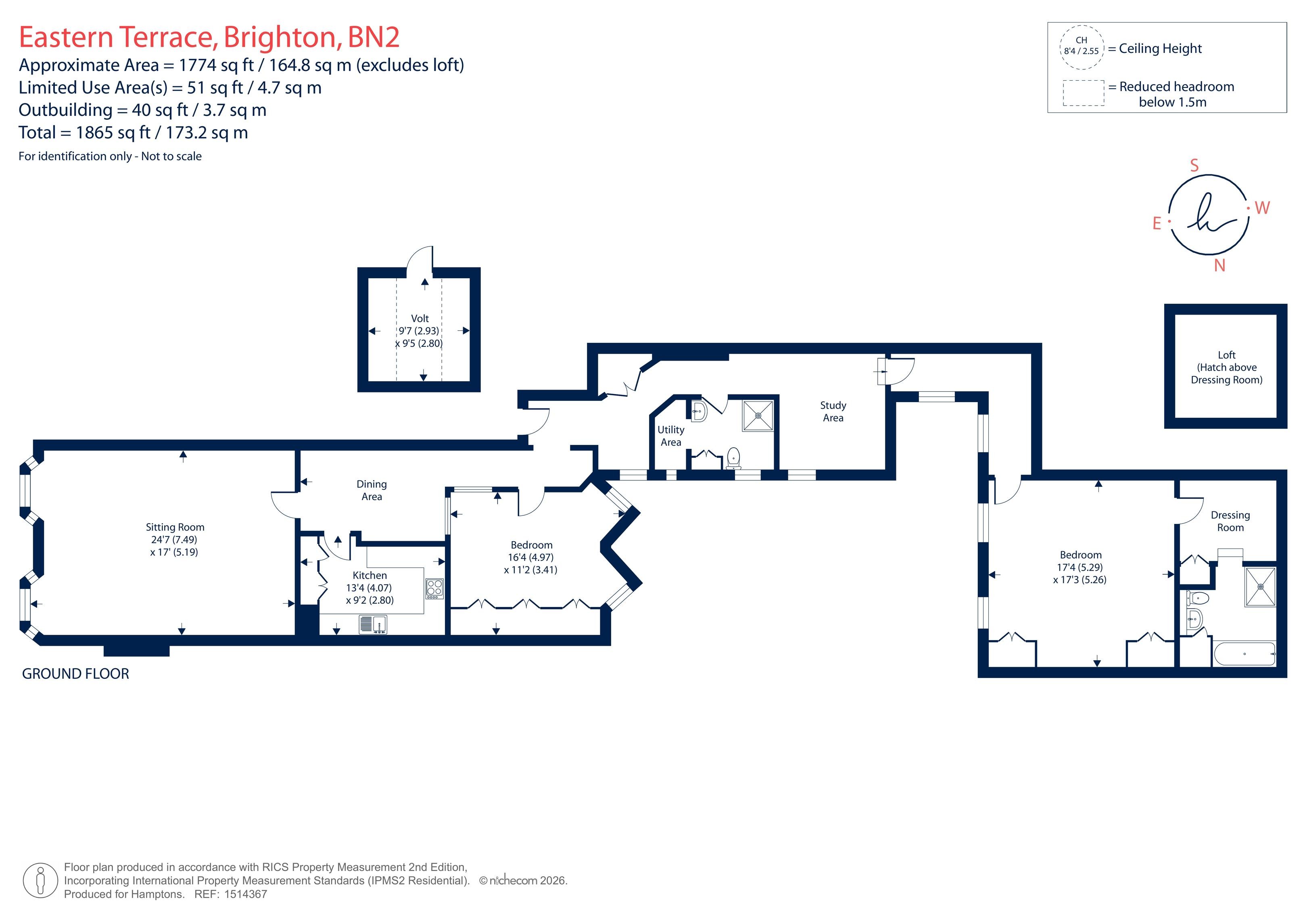6C, Eastern Terrace, Brighton floorplan