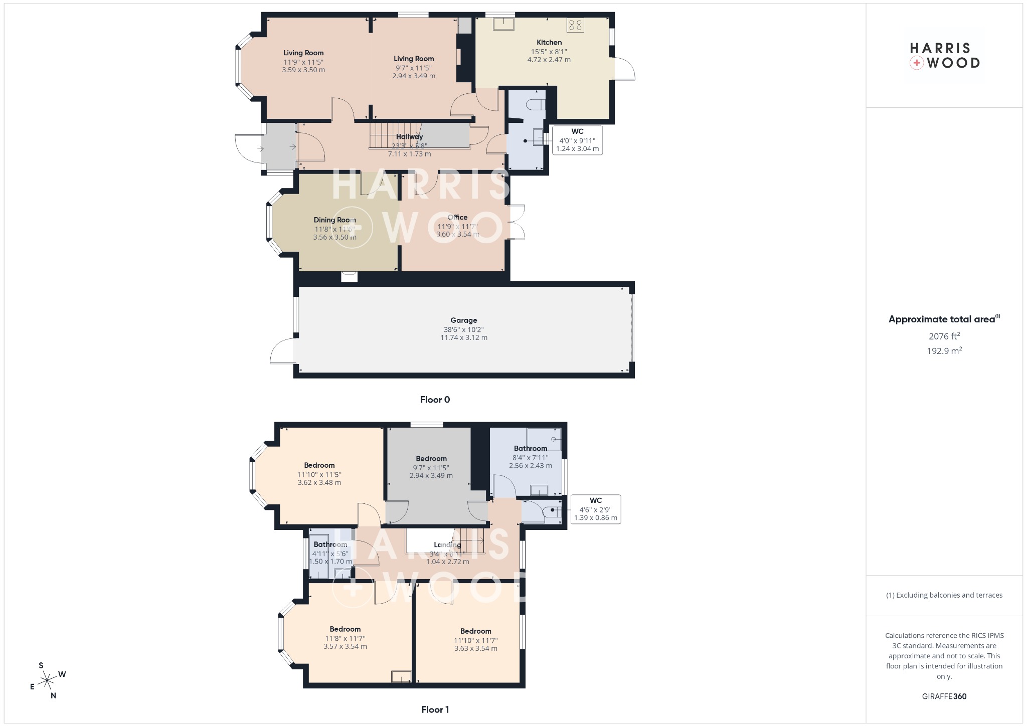 37 Wellesley Road, Clacton-On-Sea, Essex floorplan