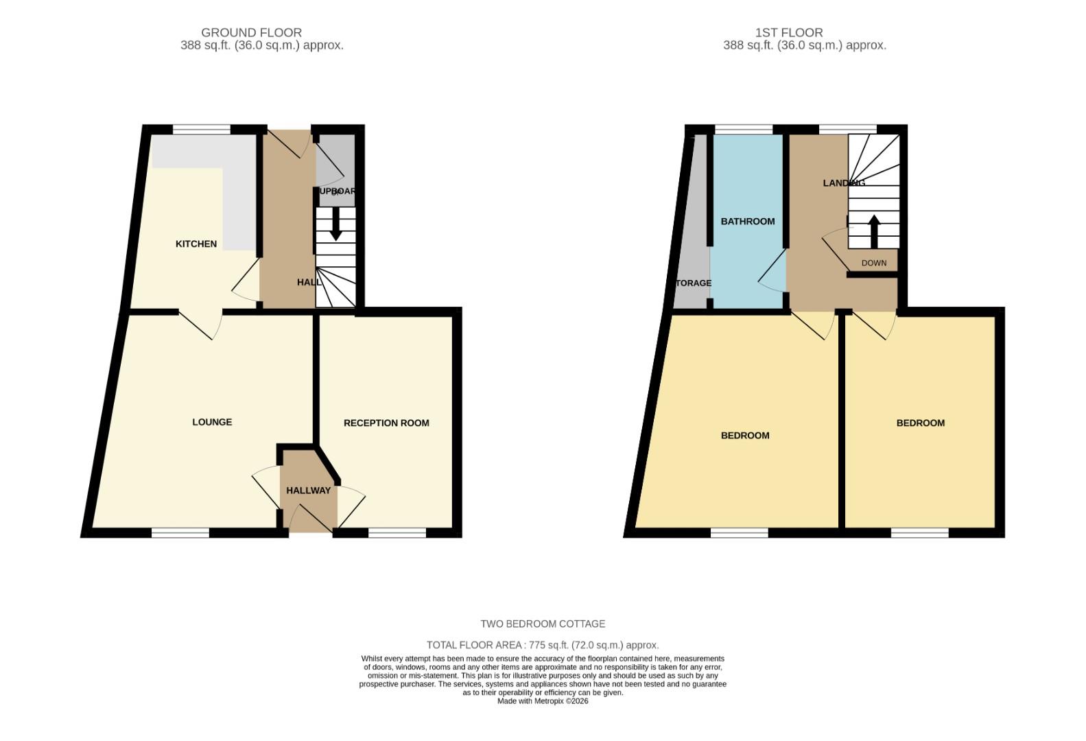 8, Church Street, Northwich floorplan