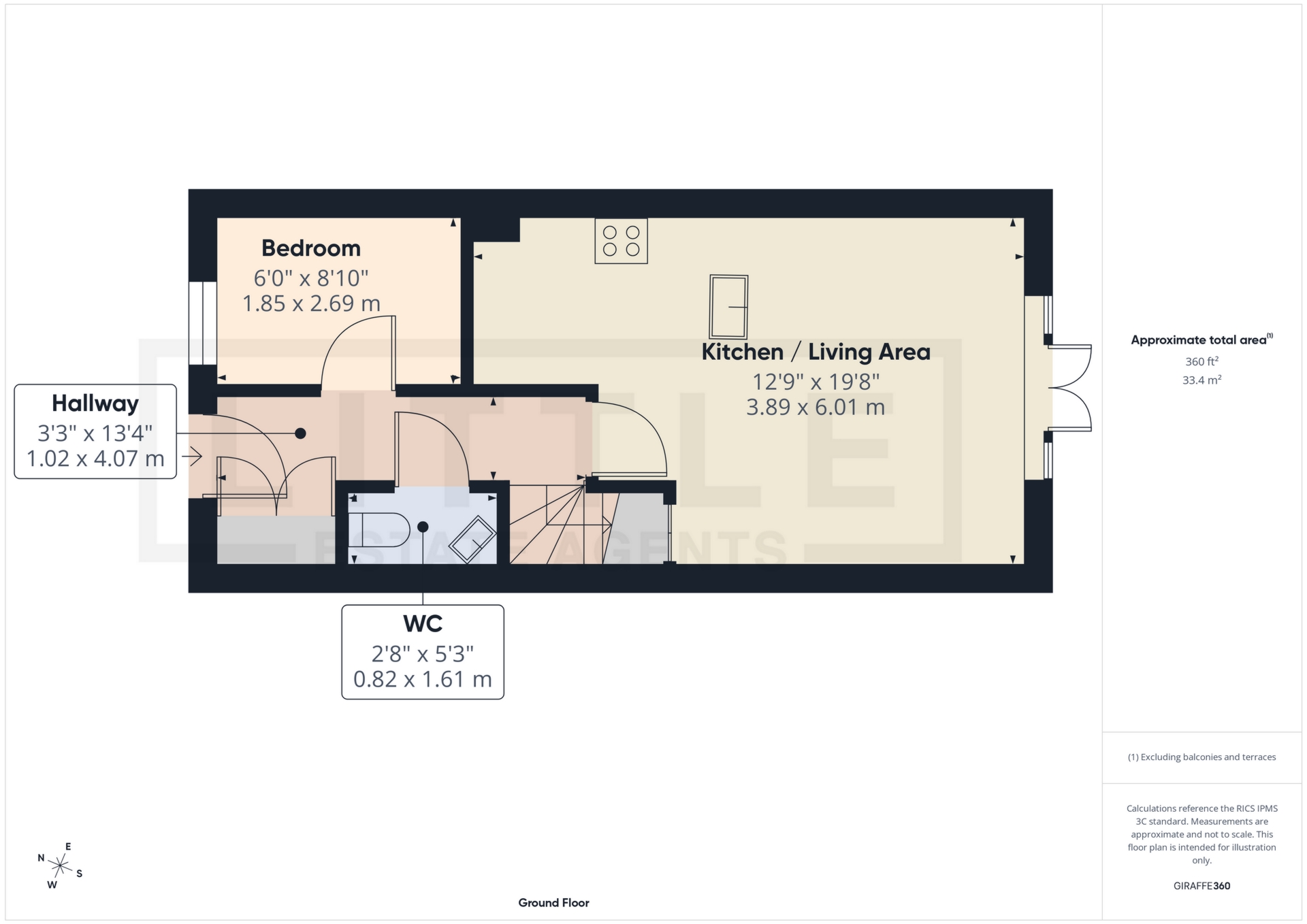 119, Stratford Drive, Prescot floorplan