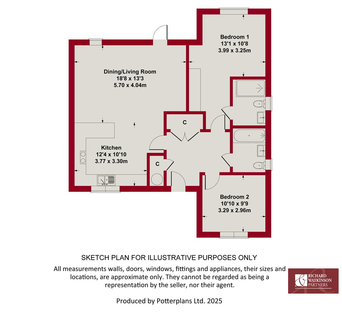 Plot 27, 10, Sage Gardens, Easthorpe floorplan