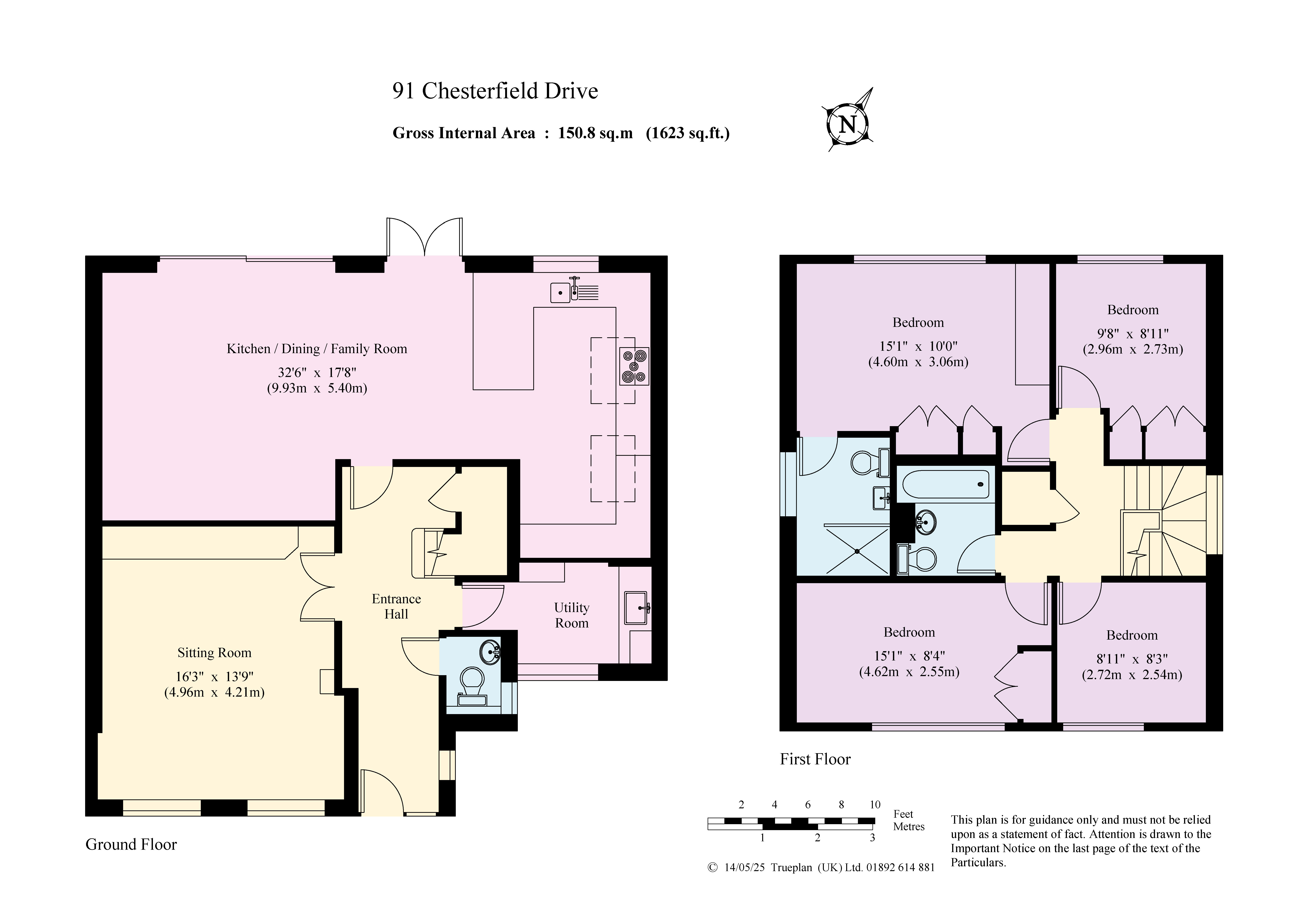91, Chesterfield Drive, Sevenoaks floorplan