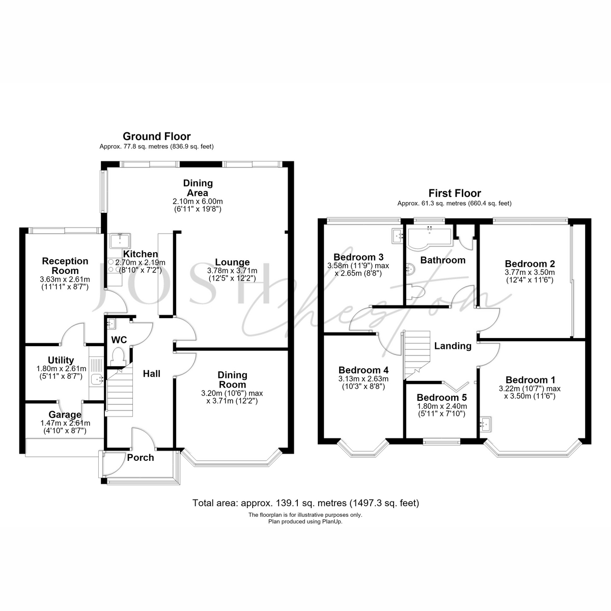 56, Worcester Road, Manchester floorplan