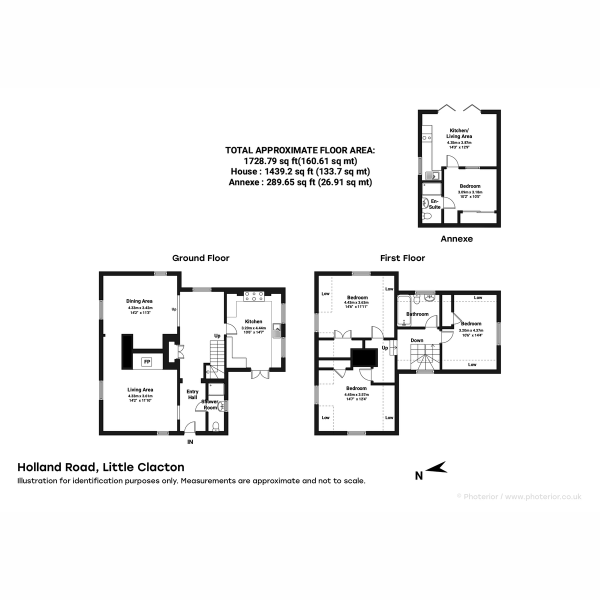 4, Holland Road, Little Clacton floorplan