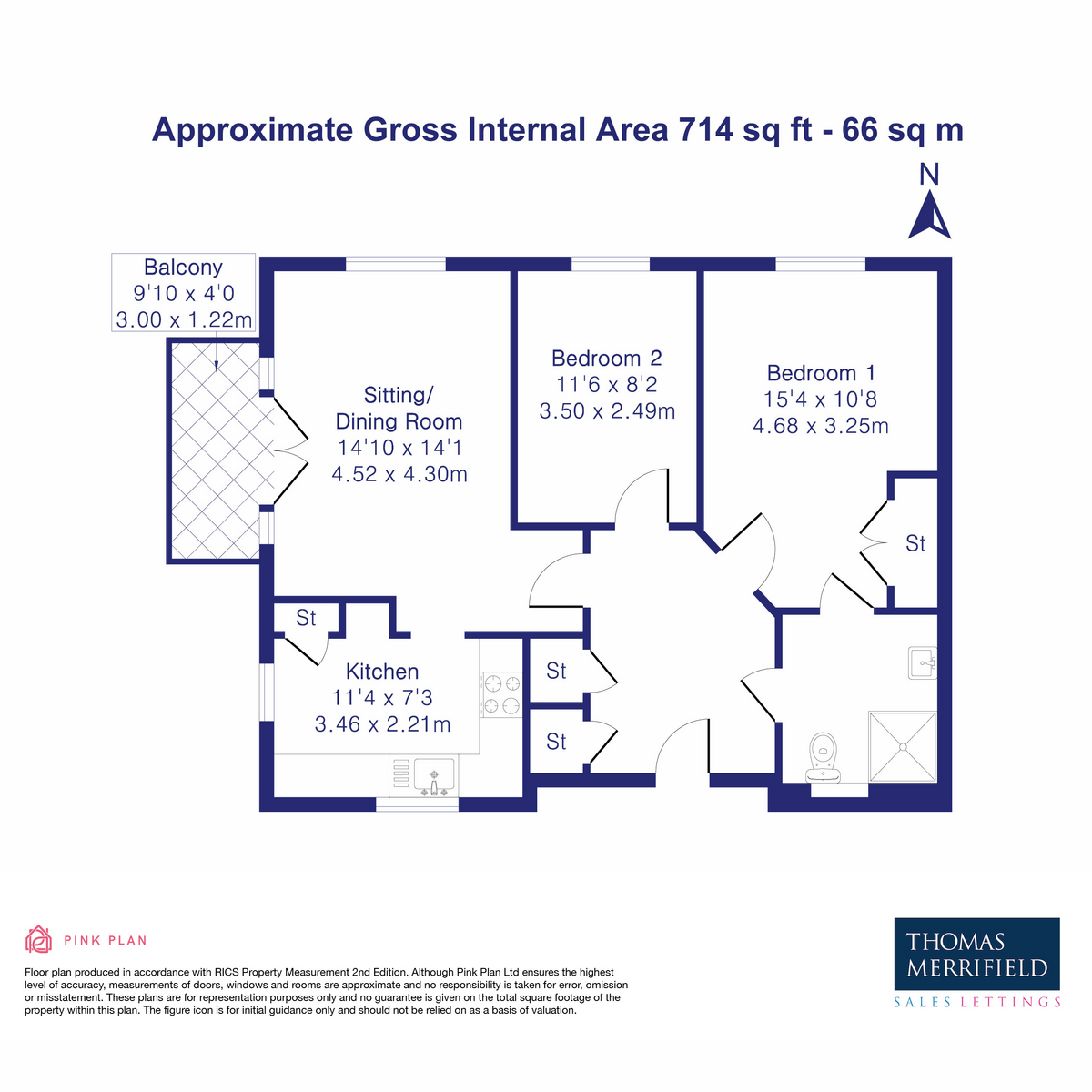 25 Moorside Place, The Moors, Kidlington floorplan