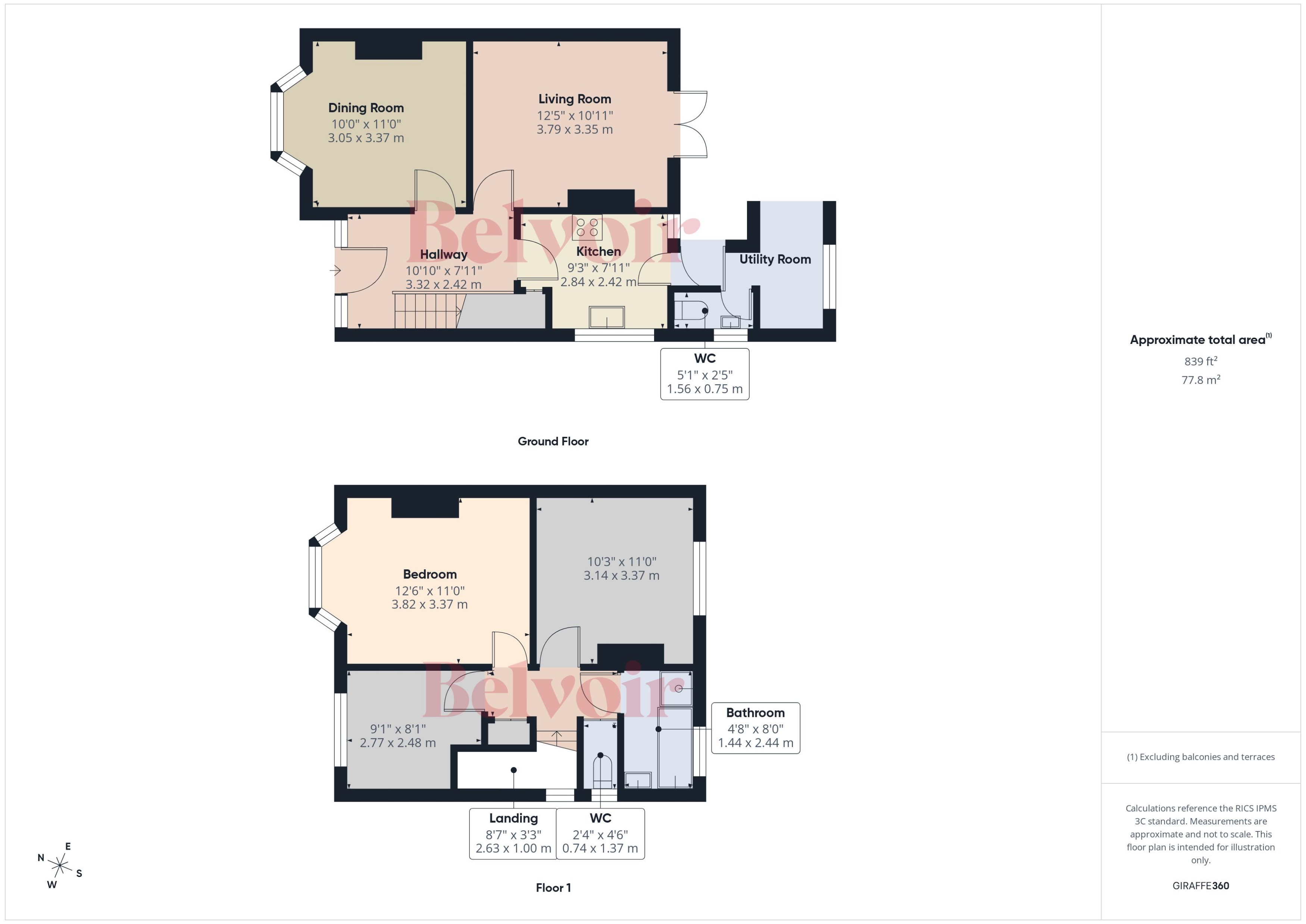 140, Winchester Road, Basingstoke floorplan