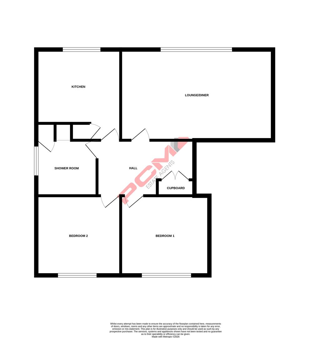 Flat 8 Avebury House, St. Helens Park Road, Hastings floorplan